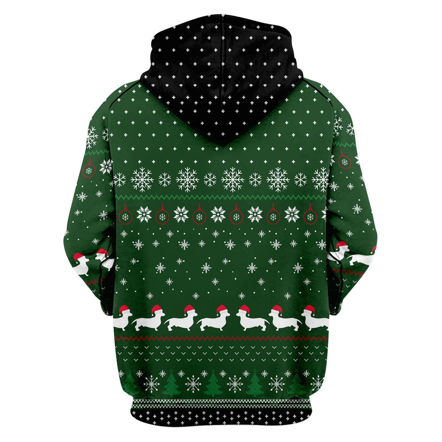 Dachshund Christmas Scrub Top - Funny Sausage Dog Nurse Shirt - Cute Holiday Scrubs for Women RN LPN CNA Gift