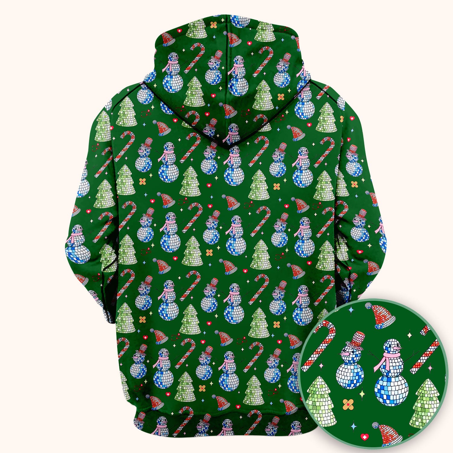 Funny Christmas Snowman Scrub Top for Women - Breathable Fabrics Med Uniform - Comfortable Scrubs for Nurses - Xmas Gift for Her