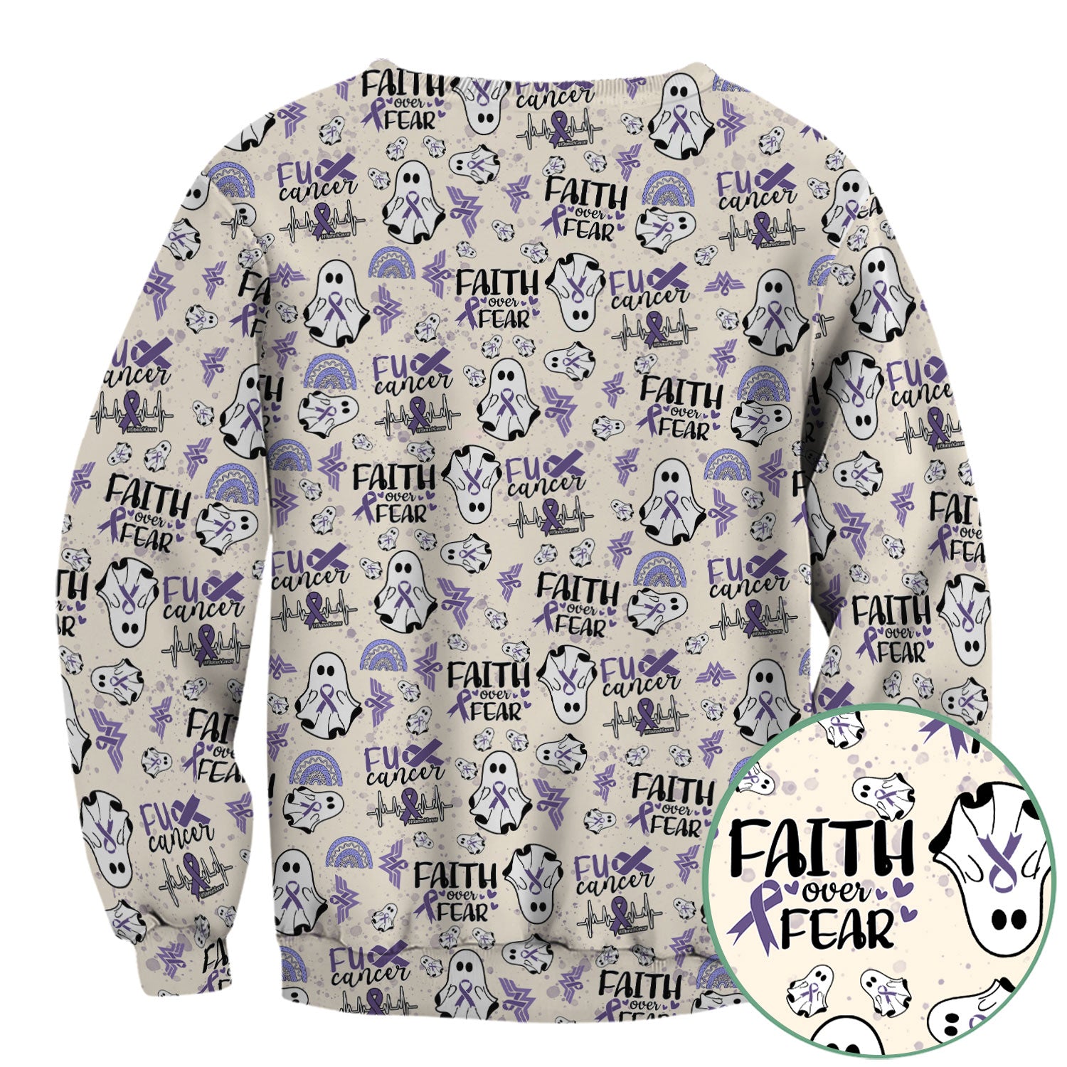 Periwinkle Ribbon Stomach Cancer Scrub Top - Awareness Nurse Shirt - November Warrior Survivor Medical Uniform Gift