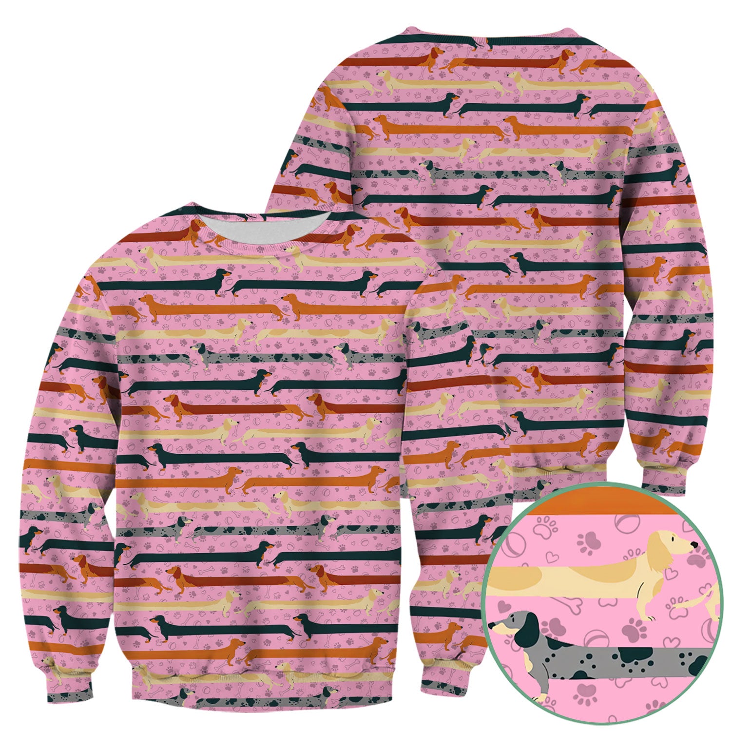 Cute Dachshund Scrub Top for Women - It’s Been a Long Day Wiener Dog Shirt - Cute Sausage Dog Nurse Uniform Gift