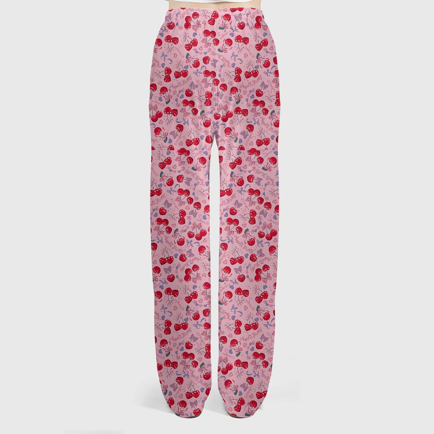Cherry Blossom Scrub Set, Sweet Pink Nursing Uniform For Women