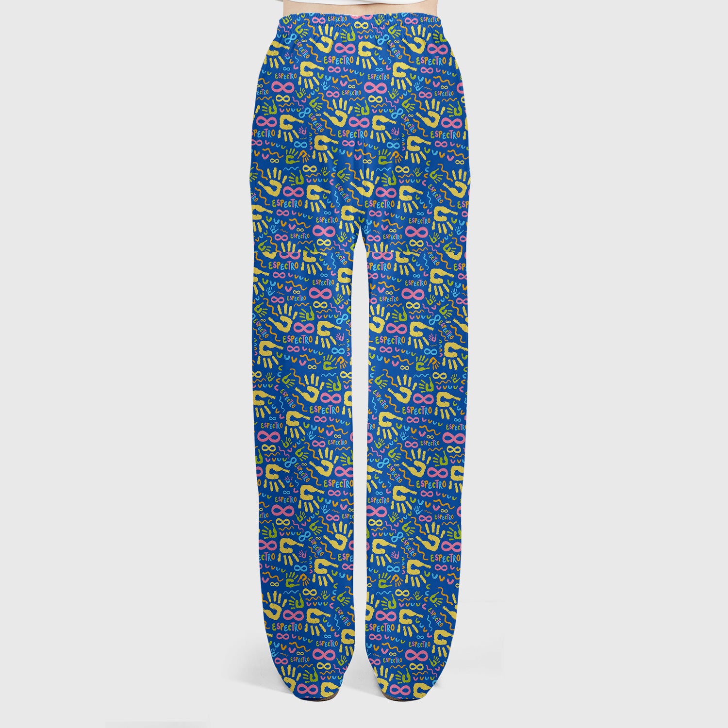 Autism Spectrum Infinity Print Scrub Set, Breathable Med Uniform