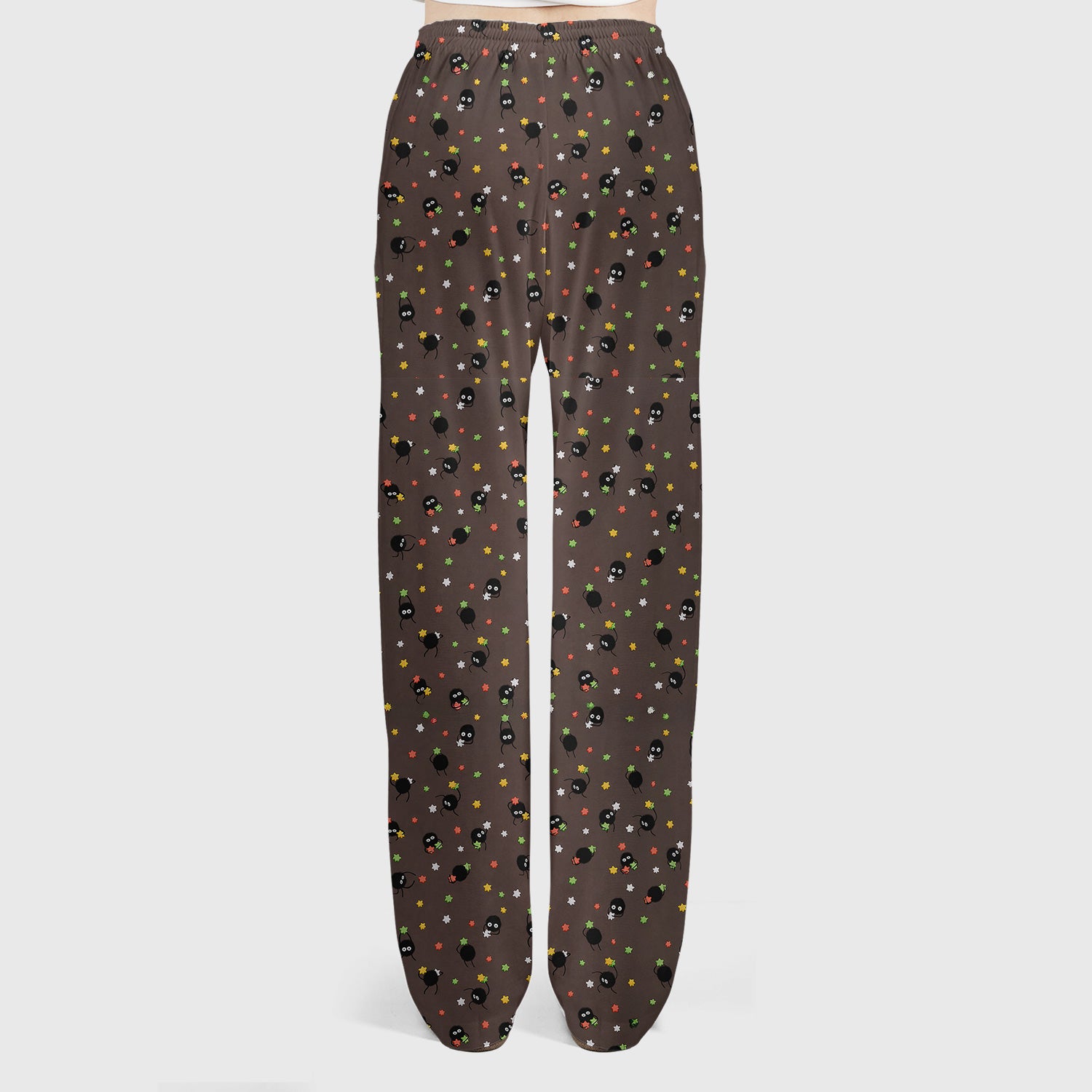 Funny Spider Pattern Pattern Pattern Scrub Set, Cartoon Spider Pattern Nursing Uniform For Women