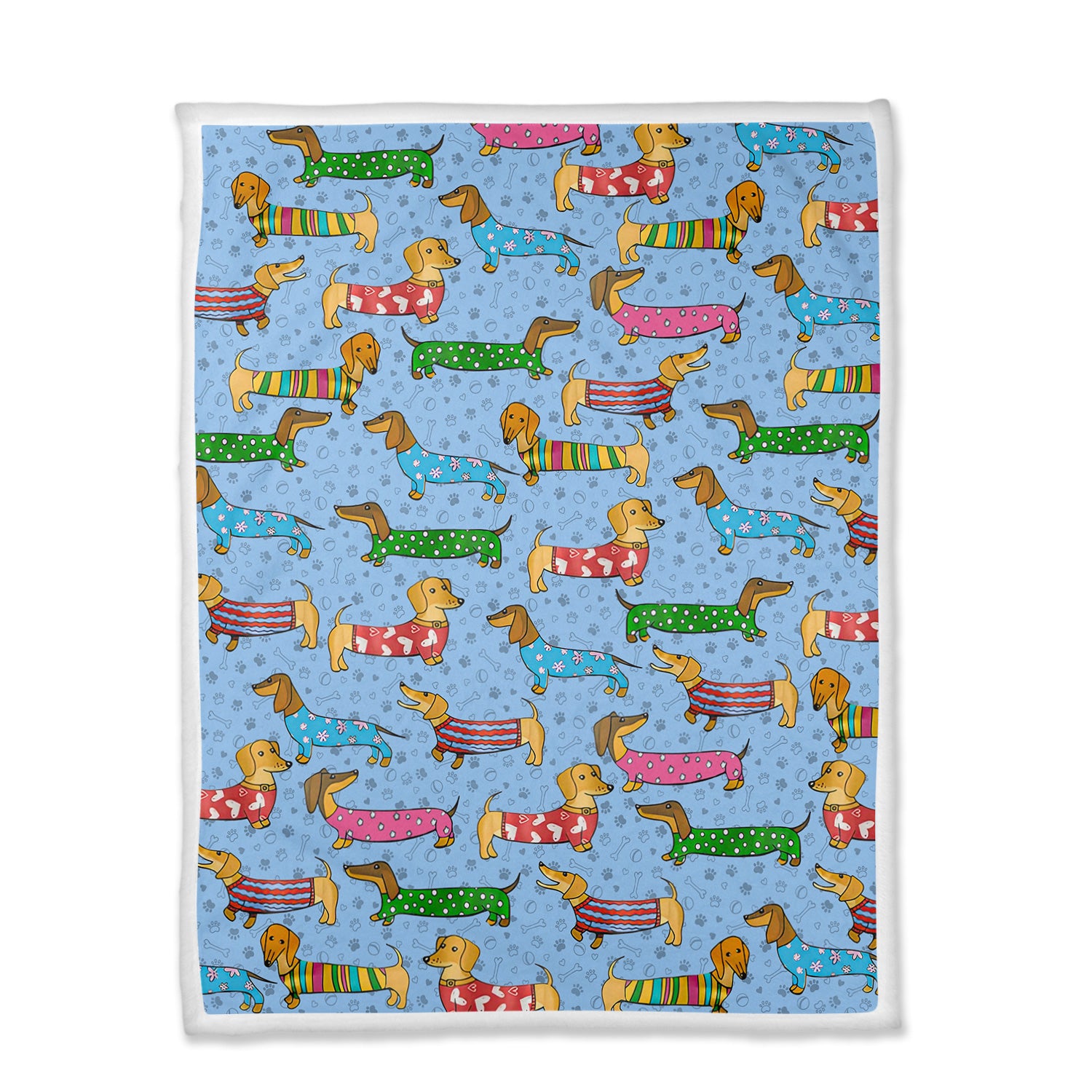 Doxie Puppies Nurse Blanket - Cute Dachshund Holiday Gift for RN LPN CNA - Weiner Dog Lover