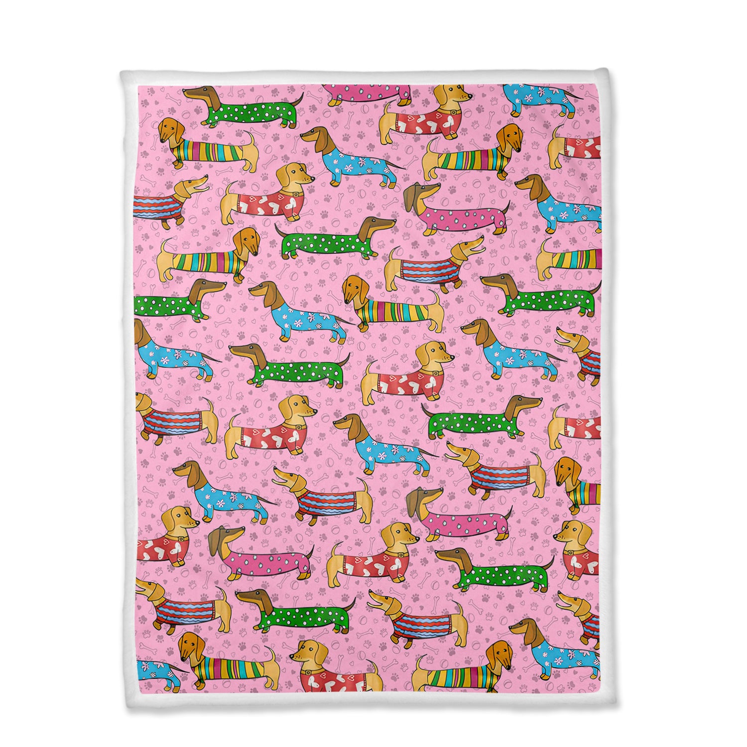 Doxie Puppies Nurse Blanket - Cute Dachshund Holiday Gift for RN LPN CNA - Weiner Dog Lover