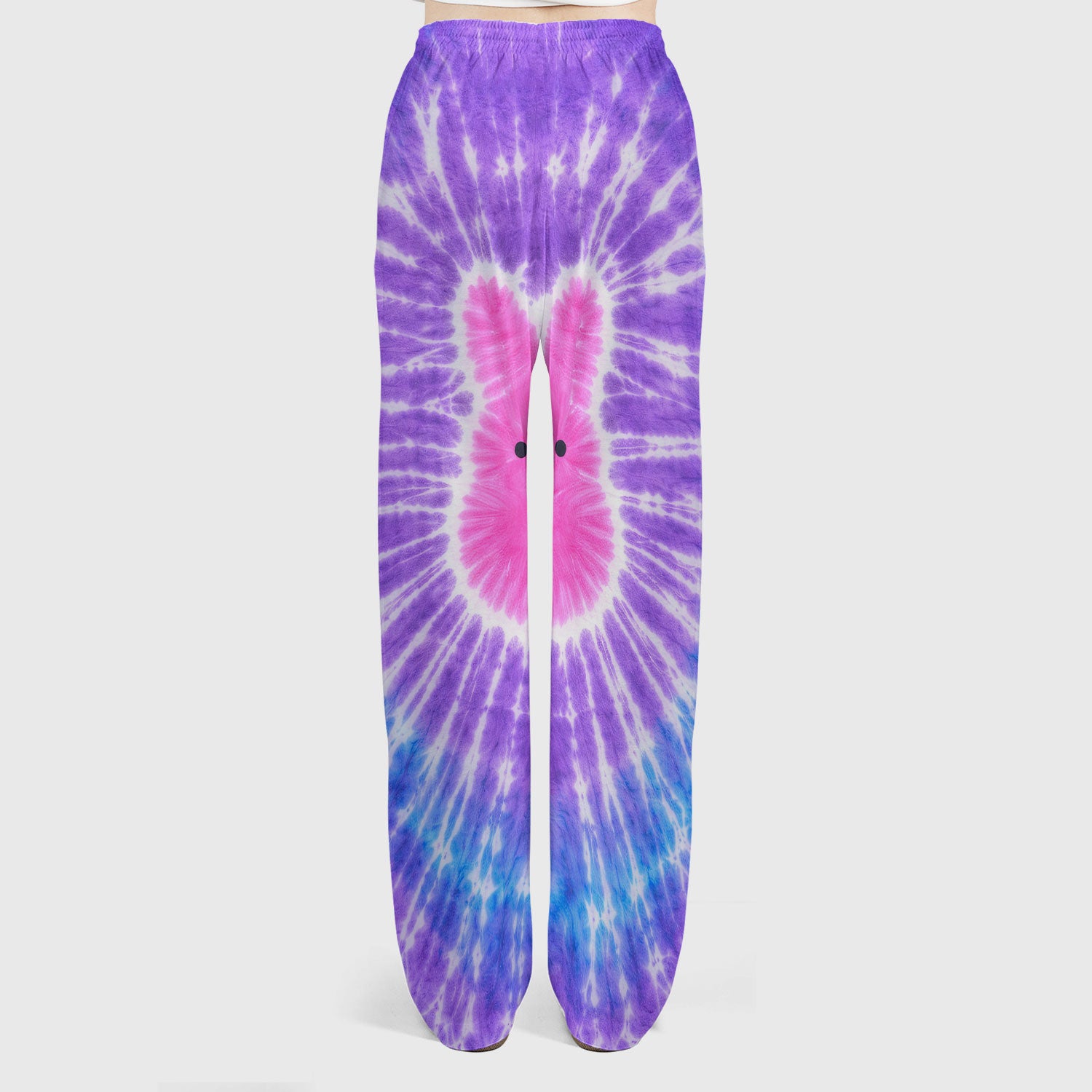 Easter Peep Tie Dye Scrub Set, Easter Bunny Nurse Shirt For Women, Breathable Fabrics Nursing Uniform