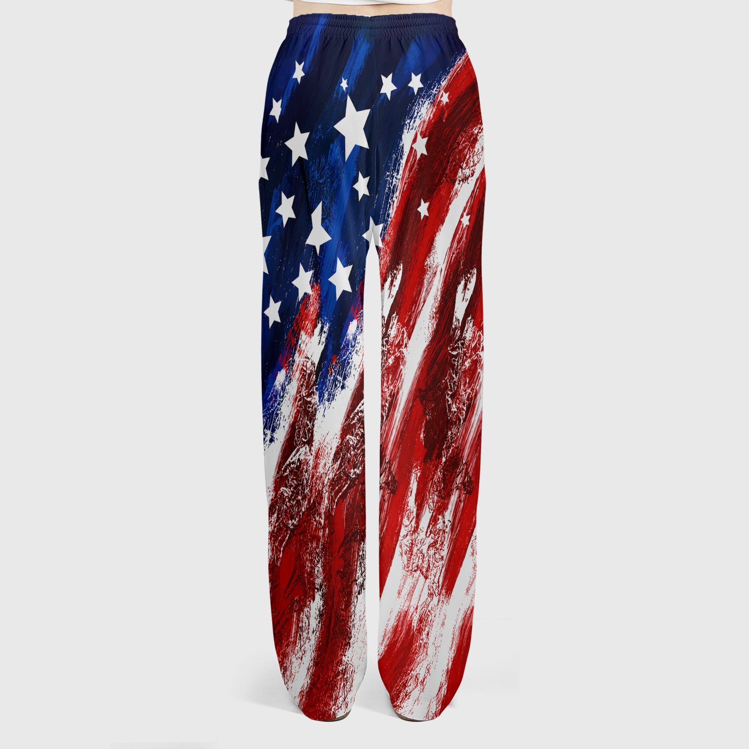 Patriotic American Flag Nurse Scrub Top for RN, CNA, Healthcare Workers, USA Medical Uniform Scrub Set, Scrub Pants and V Neck Top