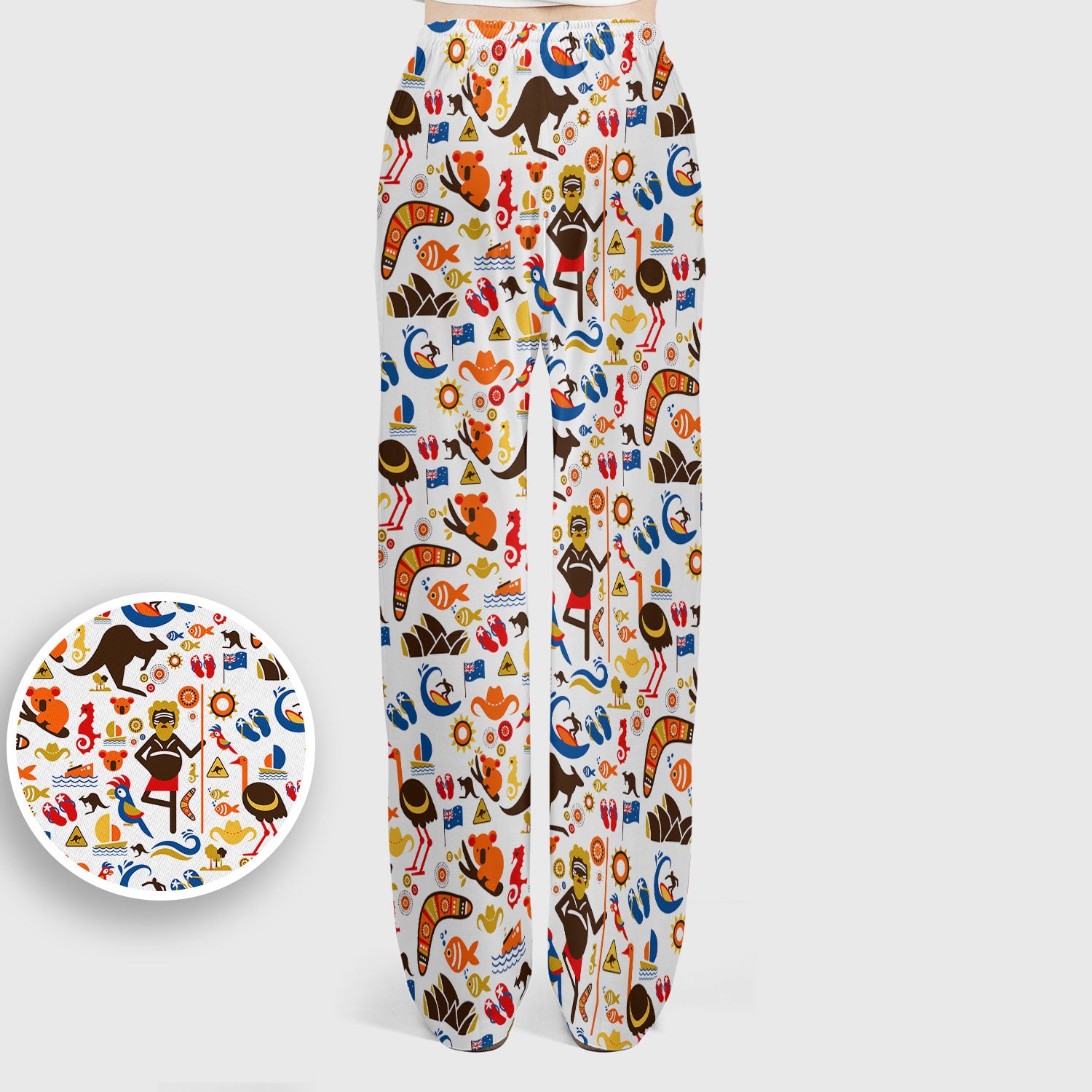 Indigenous Inspired Icon Scrub Set, Australia Culture Pattern Nurse Shirt, Comfortable Scrubs For Nursing