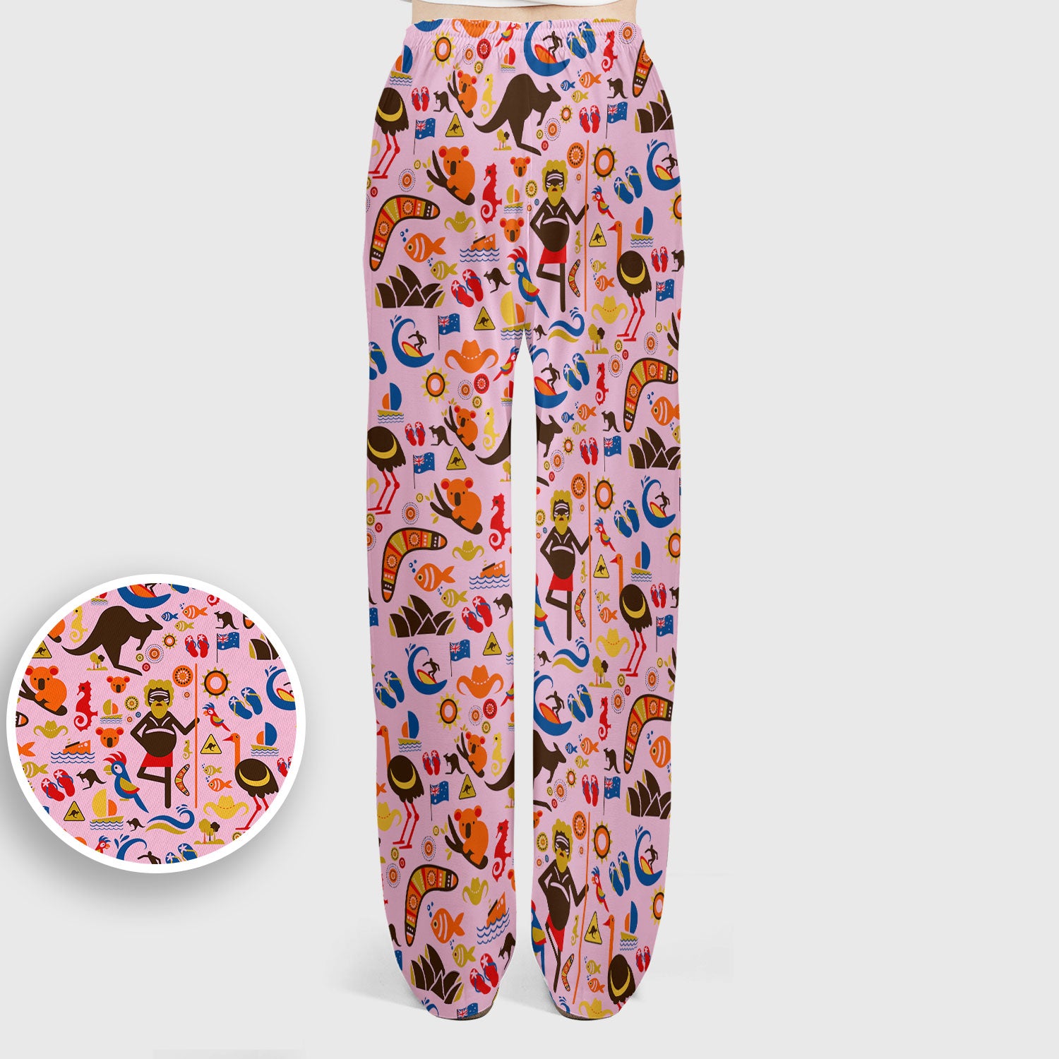 Indigenous Inspired Icon Scrub Set, Australia Culture Pattern Nurse Shirt, Comfortable Scrubs For Nursing