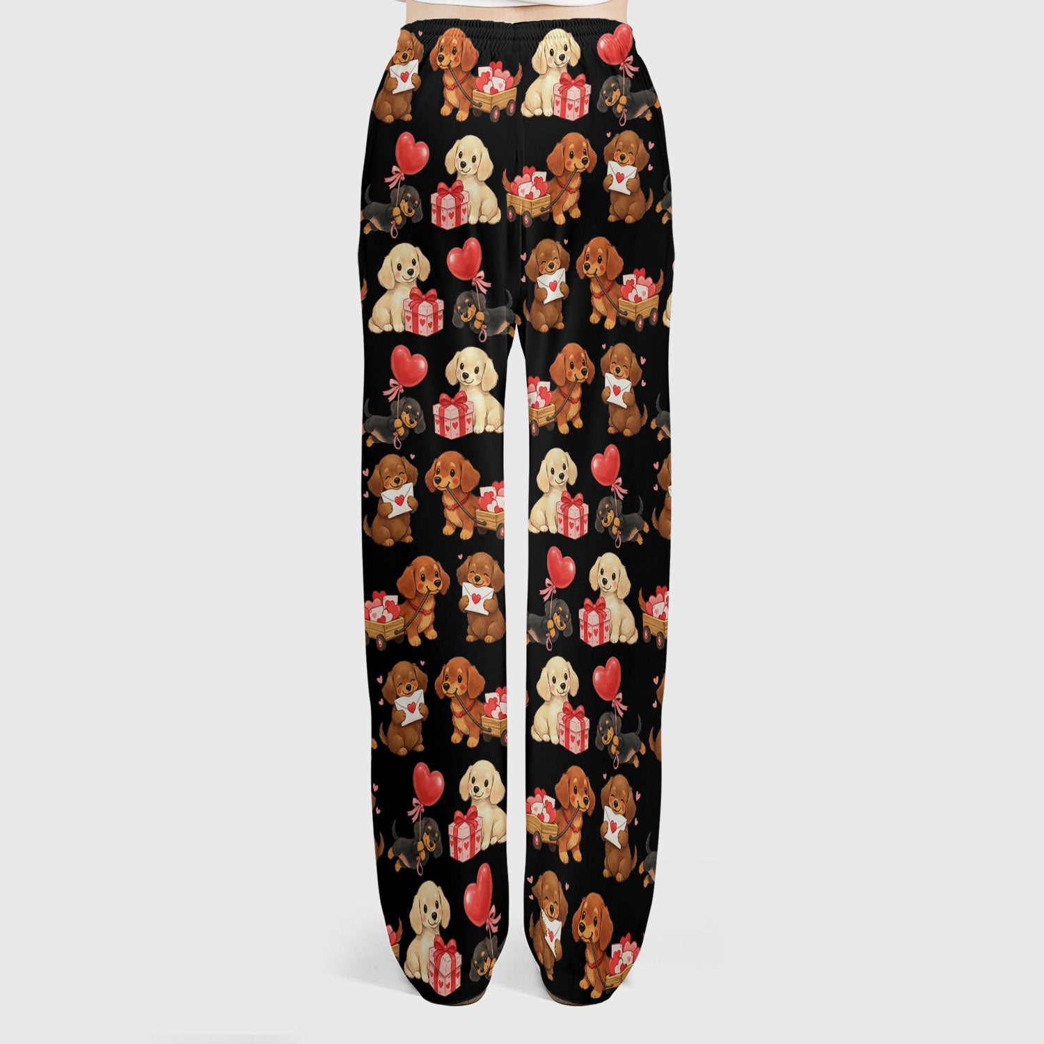 Cute Dachshund Nurse Scrub Set For Nurses, Wiener Dog Pattern Nurse Shirt, Breathable Fabrics Nursing Uniform