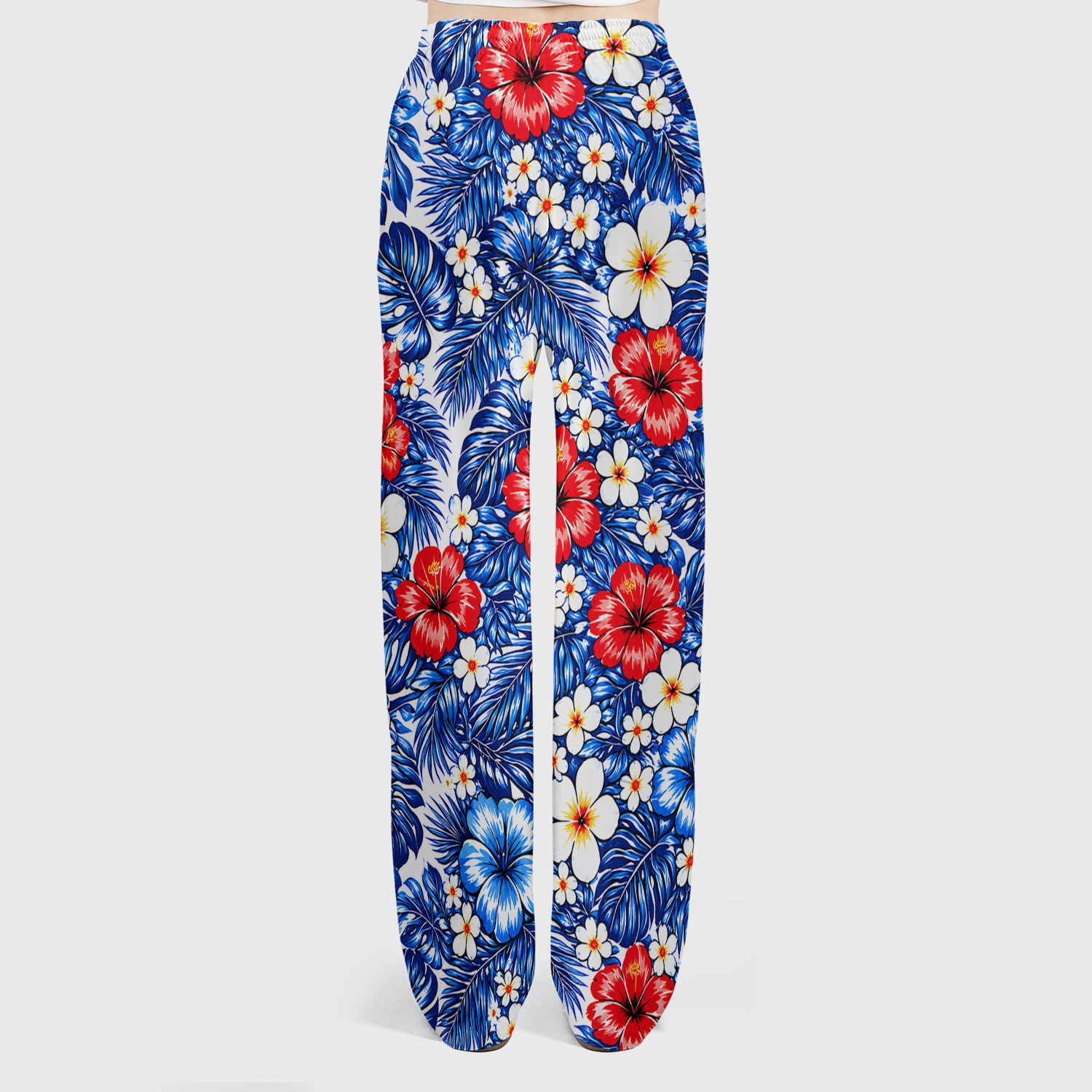 Patriotic Eagle Floral Pattern, America 250 Medical Scrub Set, Scrub Pants and V Neck Top