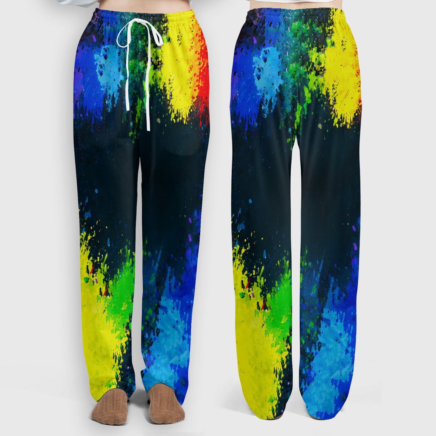 Autism Strong Colorful Handprint Scrub Set, Breathable Med Uniform