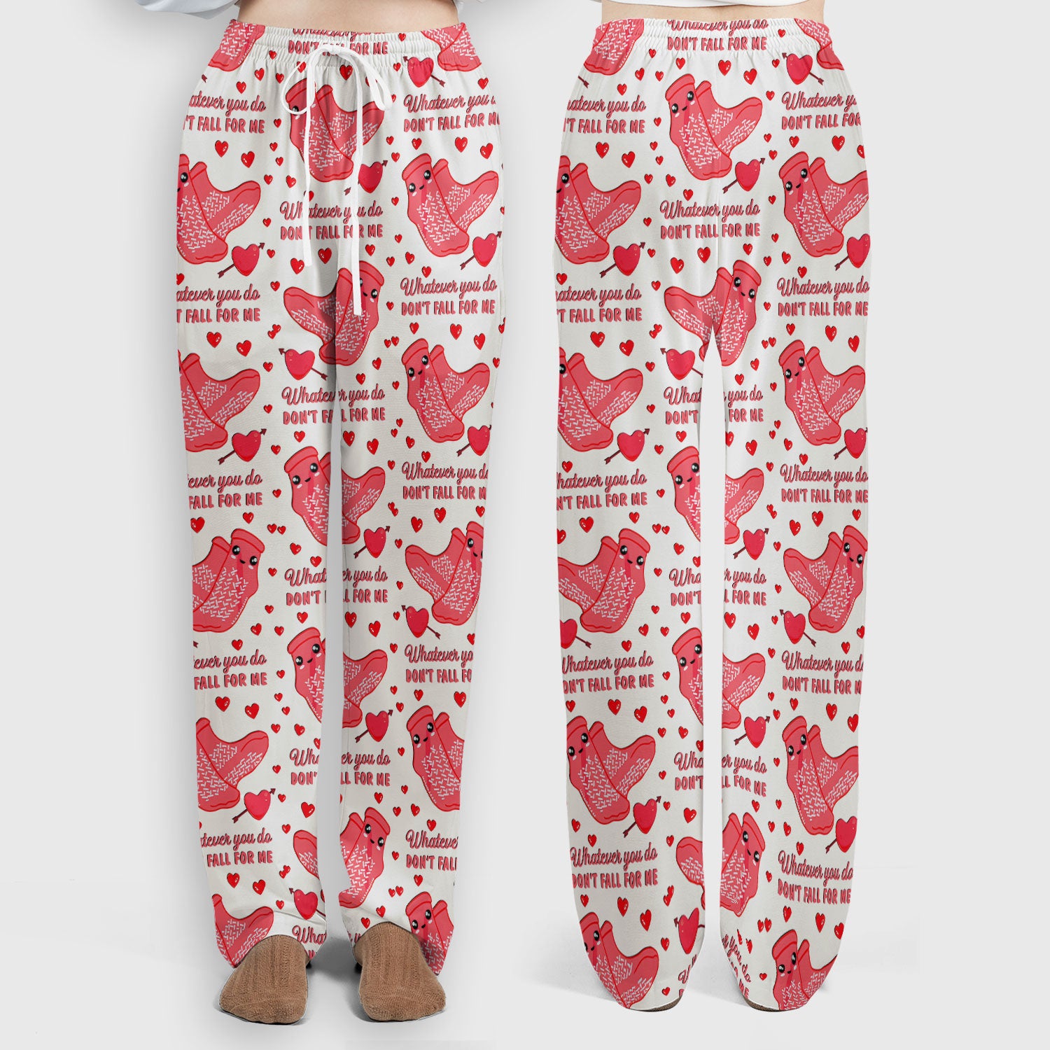 Valentine Funny Love Quote Scrub Set, Scrub Pants and V Neck Top