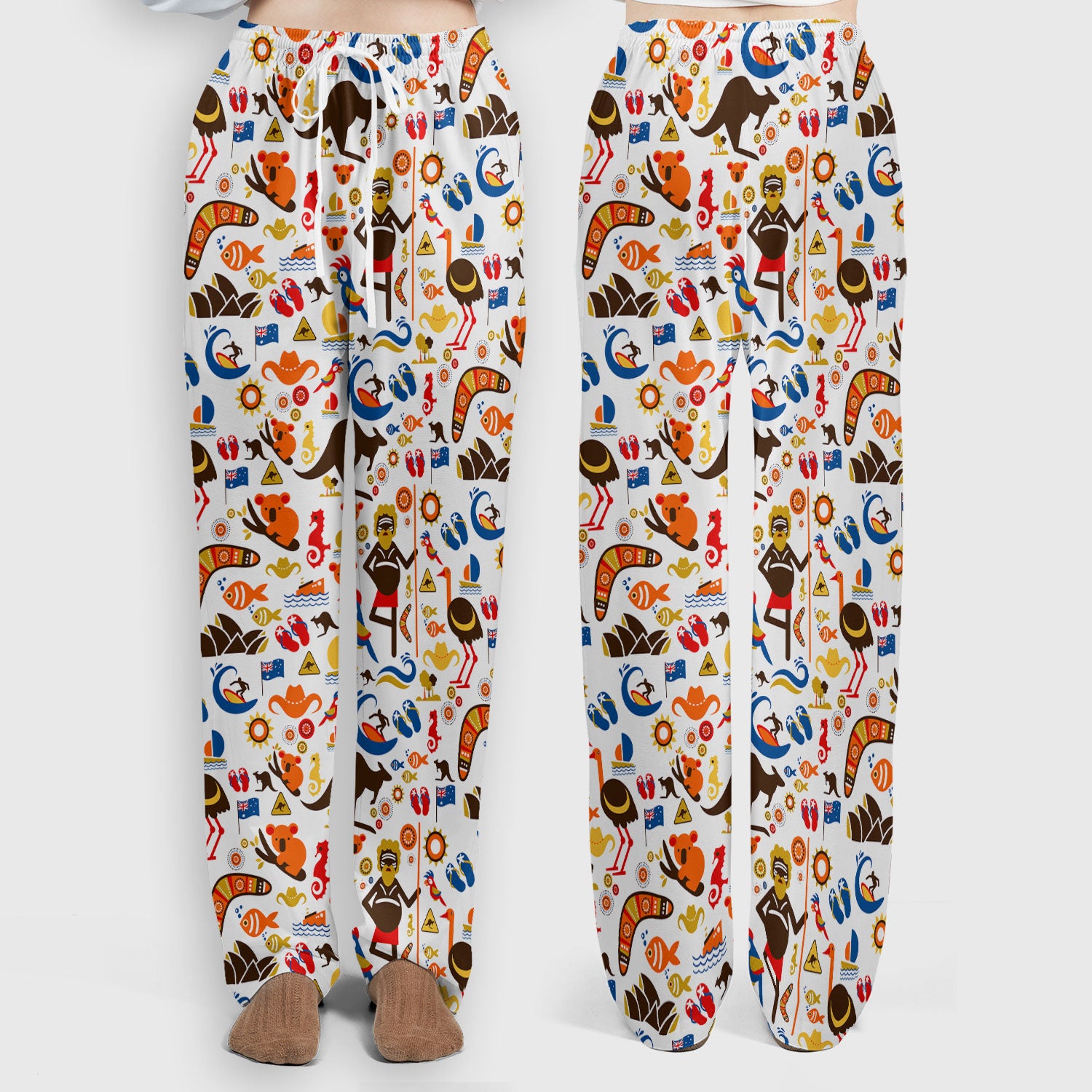 Indigenous Inspired Icon Scrub Set, Australia Culture Pattern Nurse Shirt, Comfortable Scrubs For Nursing