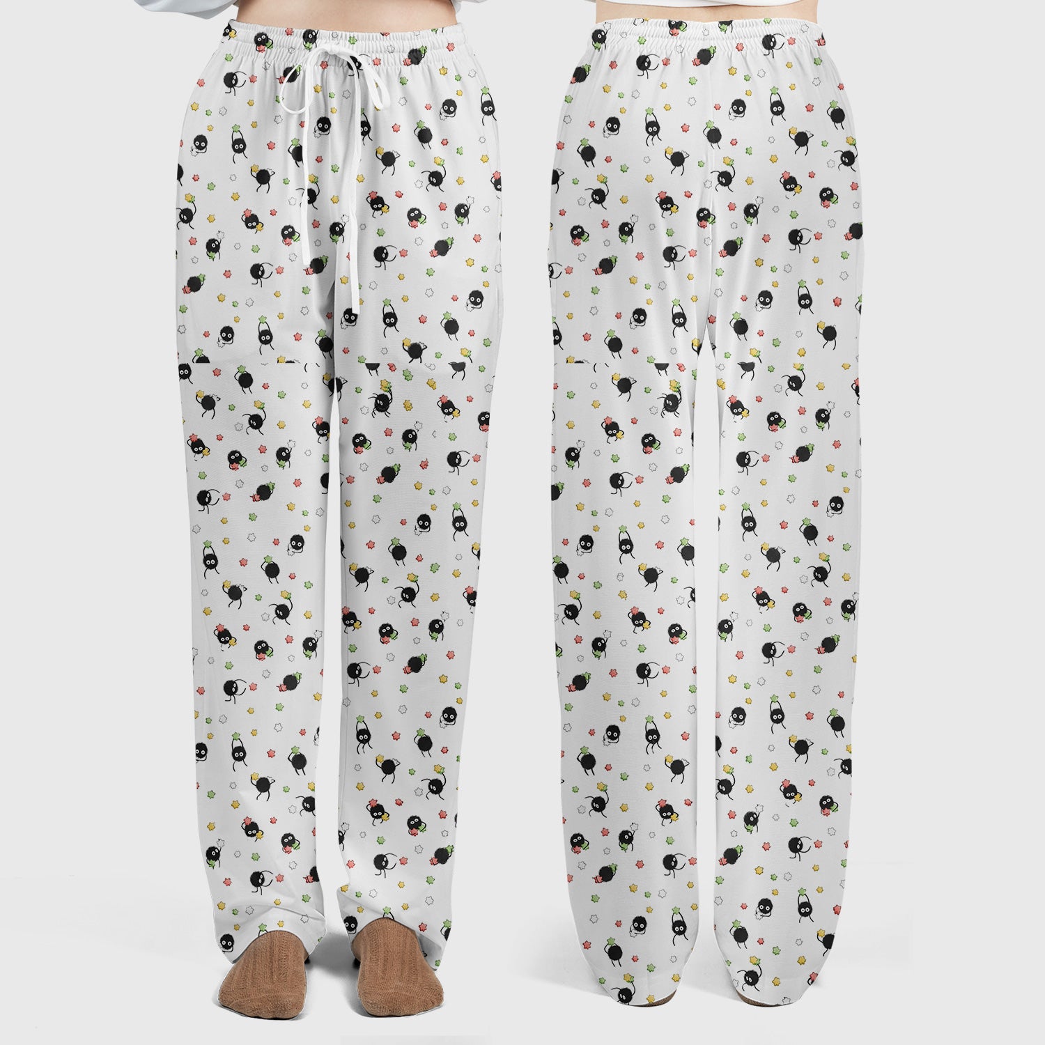 Funny Spider Pattern Pattern Pattern Scrub Set, Cartoon Spider Pattern Nursing Uniform For Women