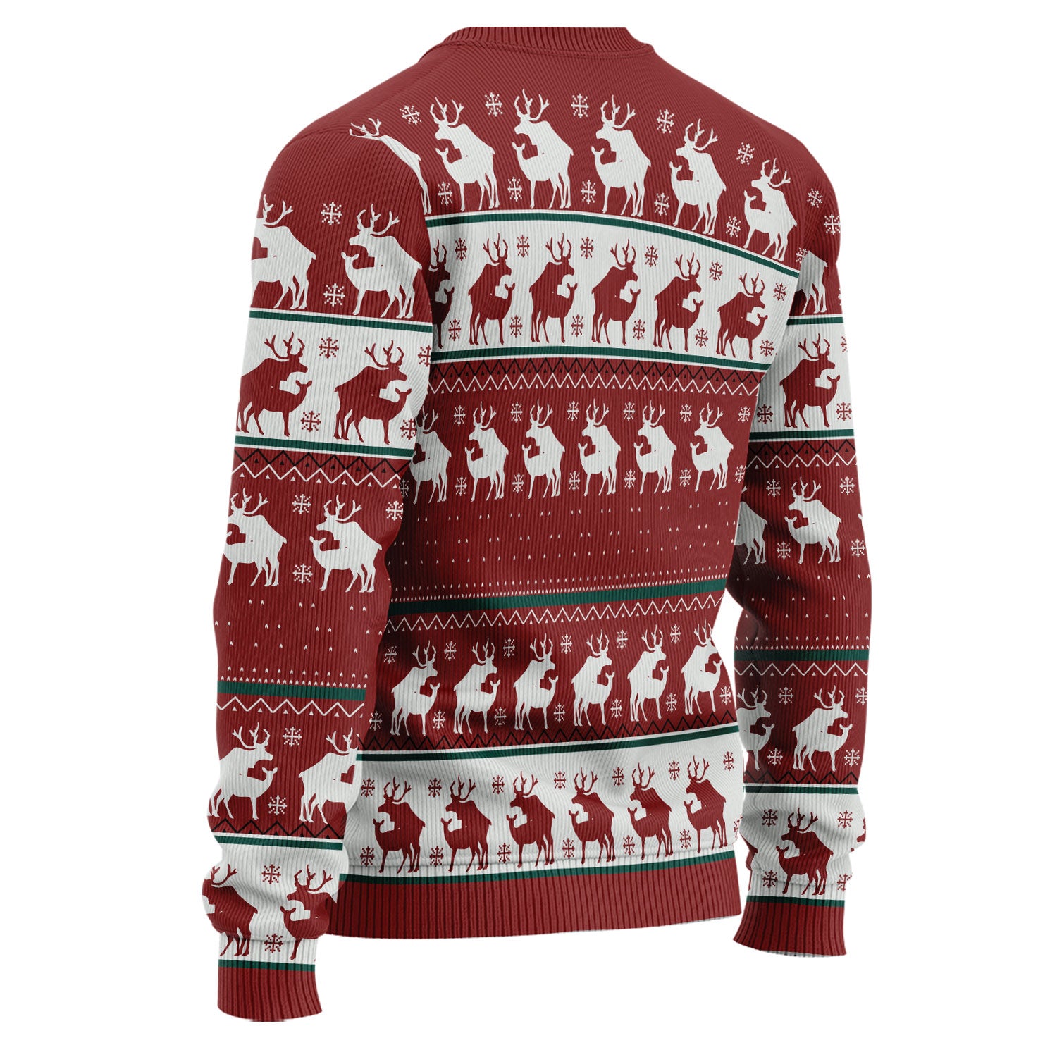 Funny Reindeer Ugly Christmas Sweater – Holiday Moose Sweatshirt, Festive Xmas Gift for Nurses & Healthcare Workers