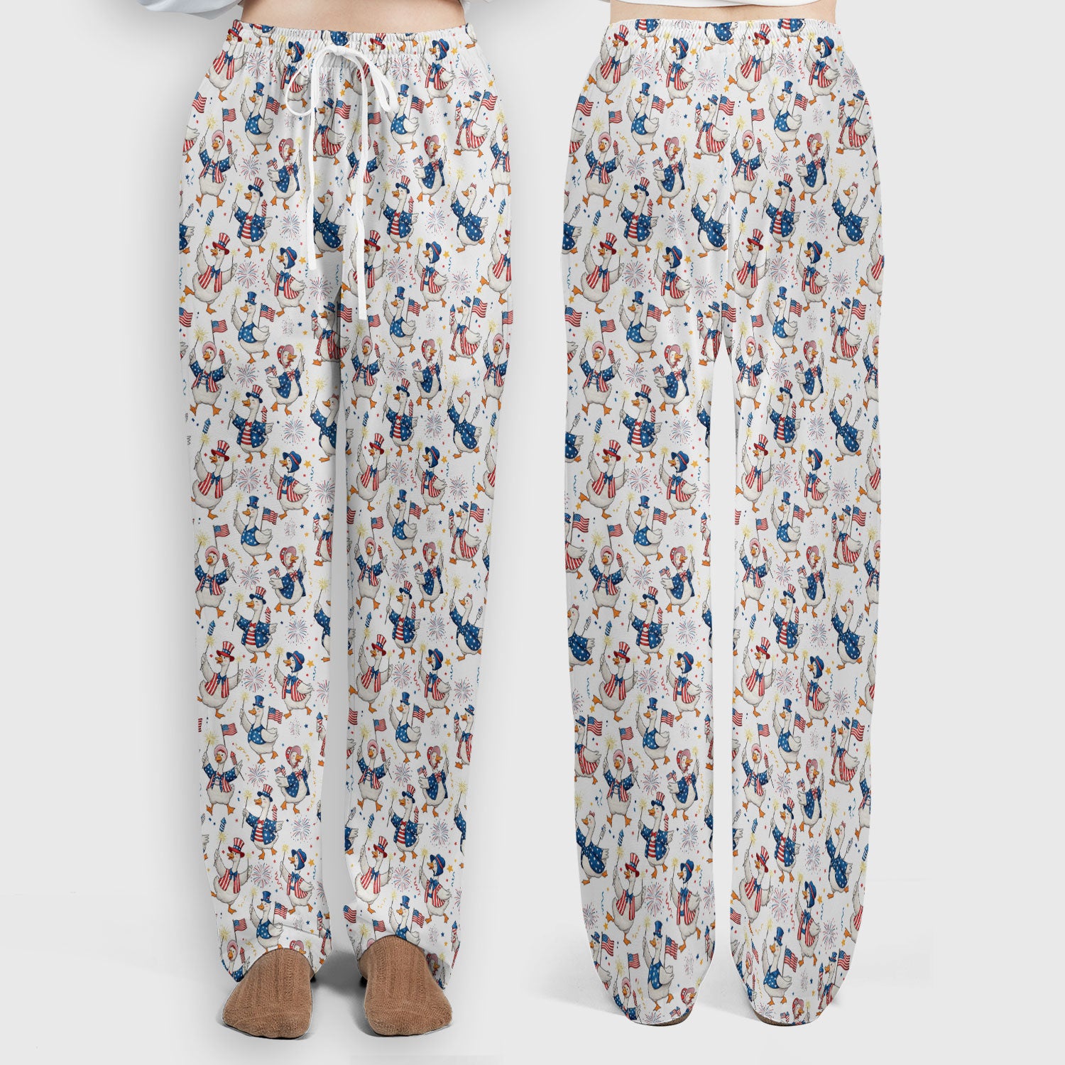 Goose America Medical Print Scrub Set, Breathable Fabrics Nursing Uniform
