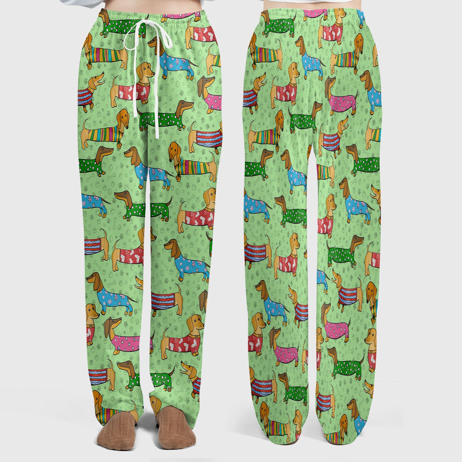 Dachshund Nursing Scrub Pants - Funny Wiener Dog Scrub Set - It’s Been a Long Day Medical Uniform for Women