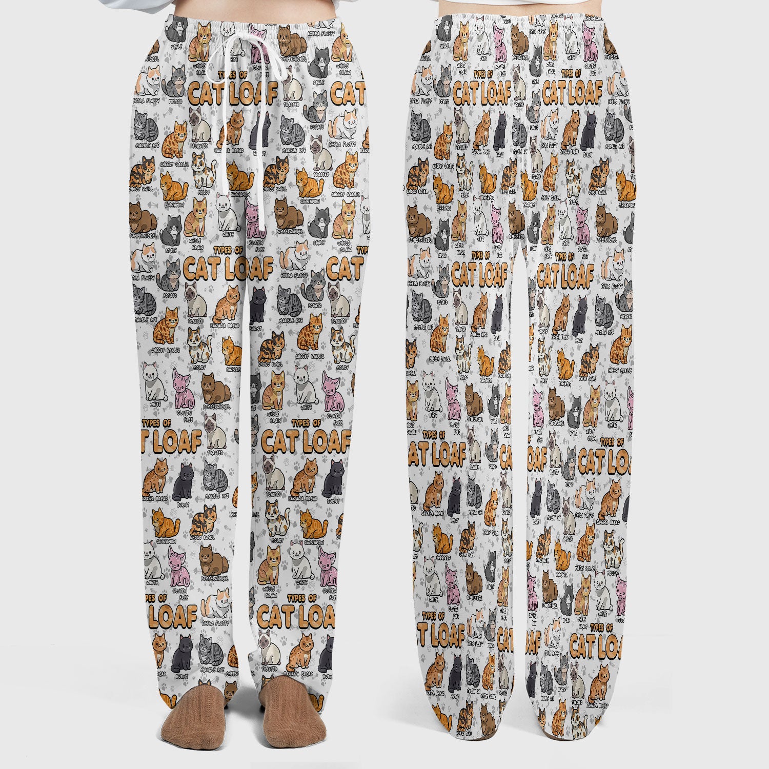 Funny Cat Loaf Nurse Scrub Set for Women - Cute Cat Medical Uniform Top and Pants - Pet Lover Gift - Comfortable Nursing Outfit