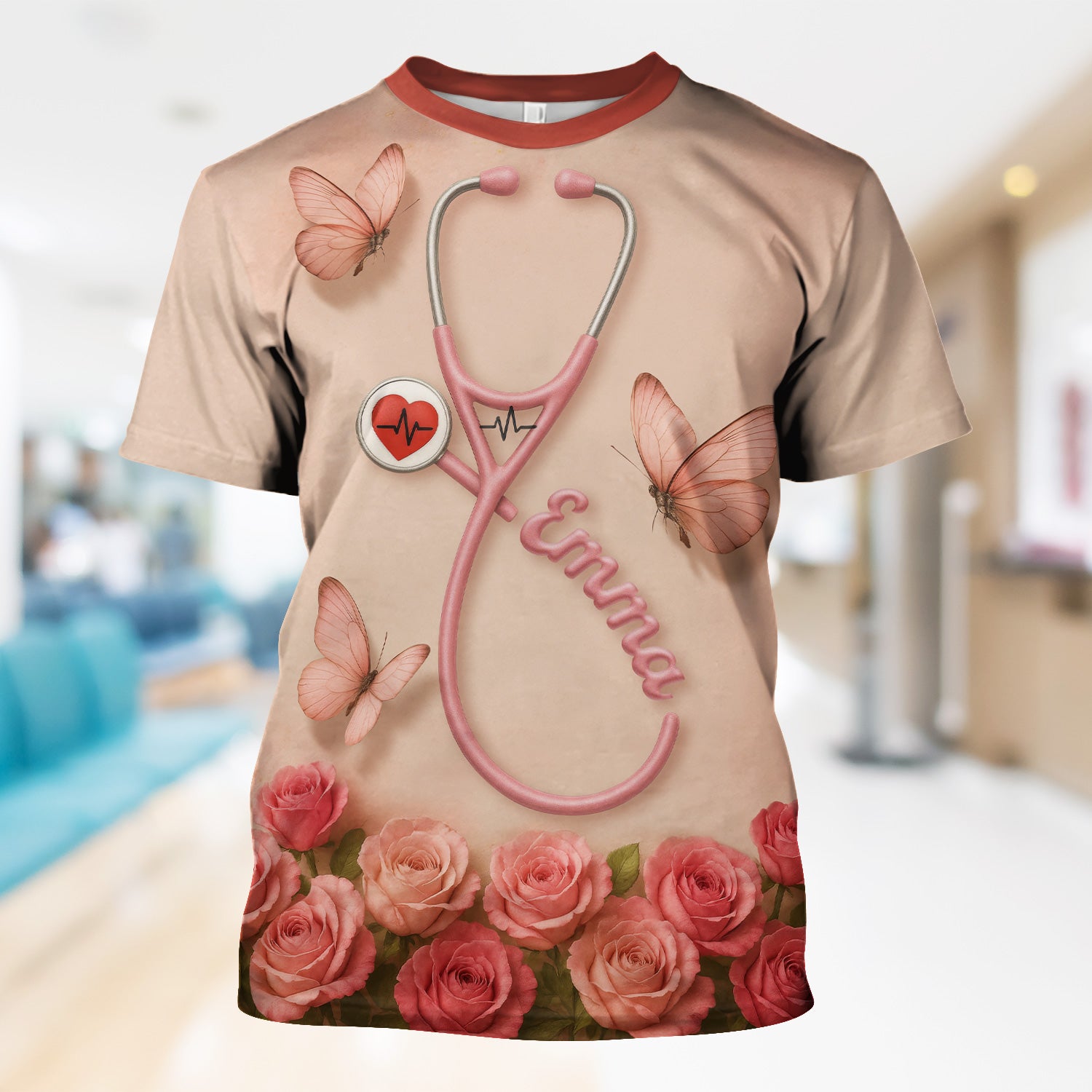Nurse Nutrition Facts Shirt - Custom Graphic Tee for RN, LPN, Nurse Practitioners - Nursing Gifts For Her