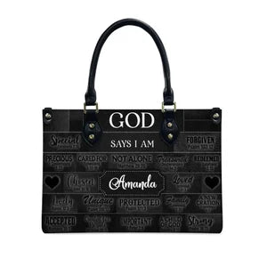 Custom Nurse Leather Handbag for Women, Nurse Life Affirmations Handbag Multiple Color Options, CNA RN LPN Healthcare Worker Gift