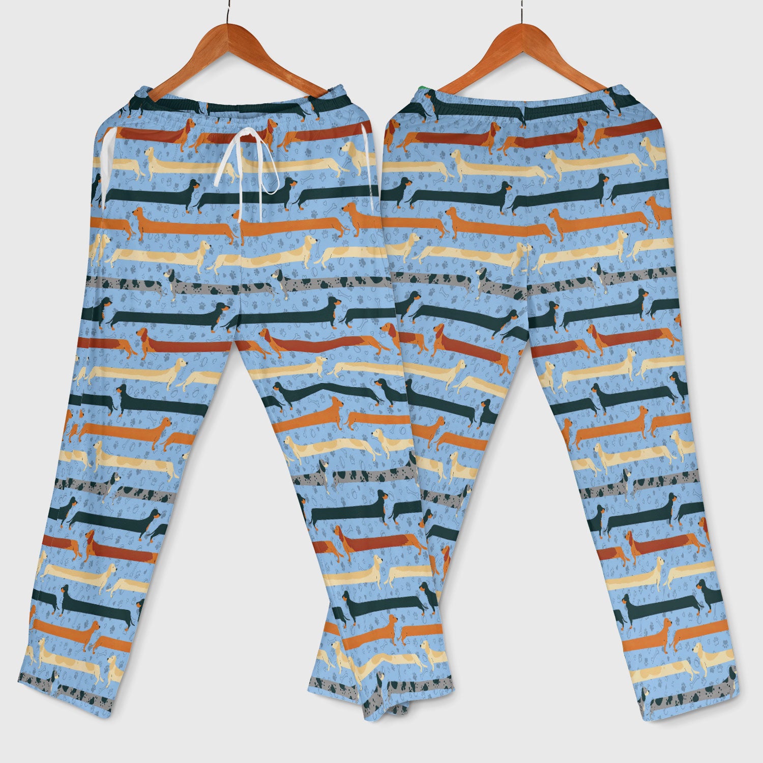 Dachshund Women's Scrub Sets - Comfortable Scrubs for Nurses - It's Been A Long Day Scrub Pants and V Neck Top