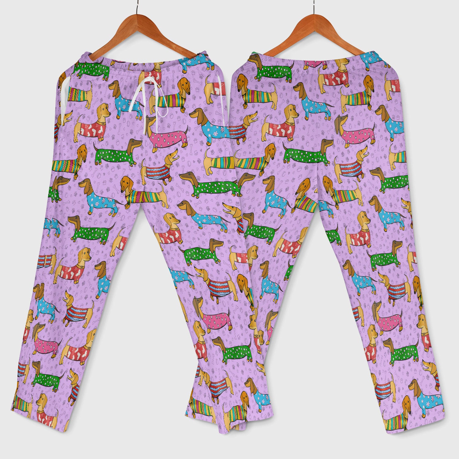 Dachshund Nursing Scrub Pants - Funny Wiener Dog Scrub Set - It’s Been a Long Day Medical Uniform for Women