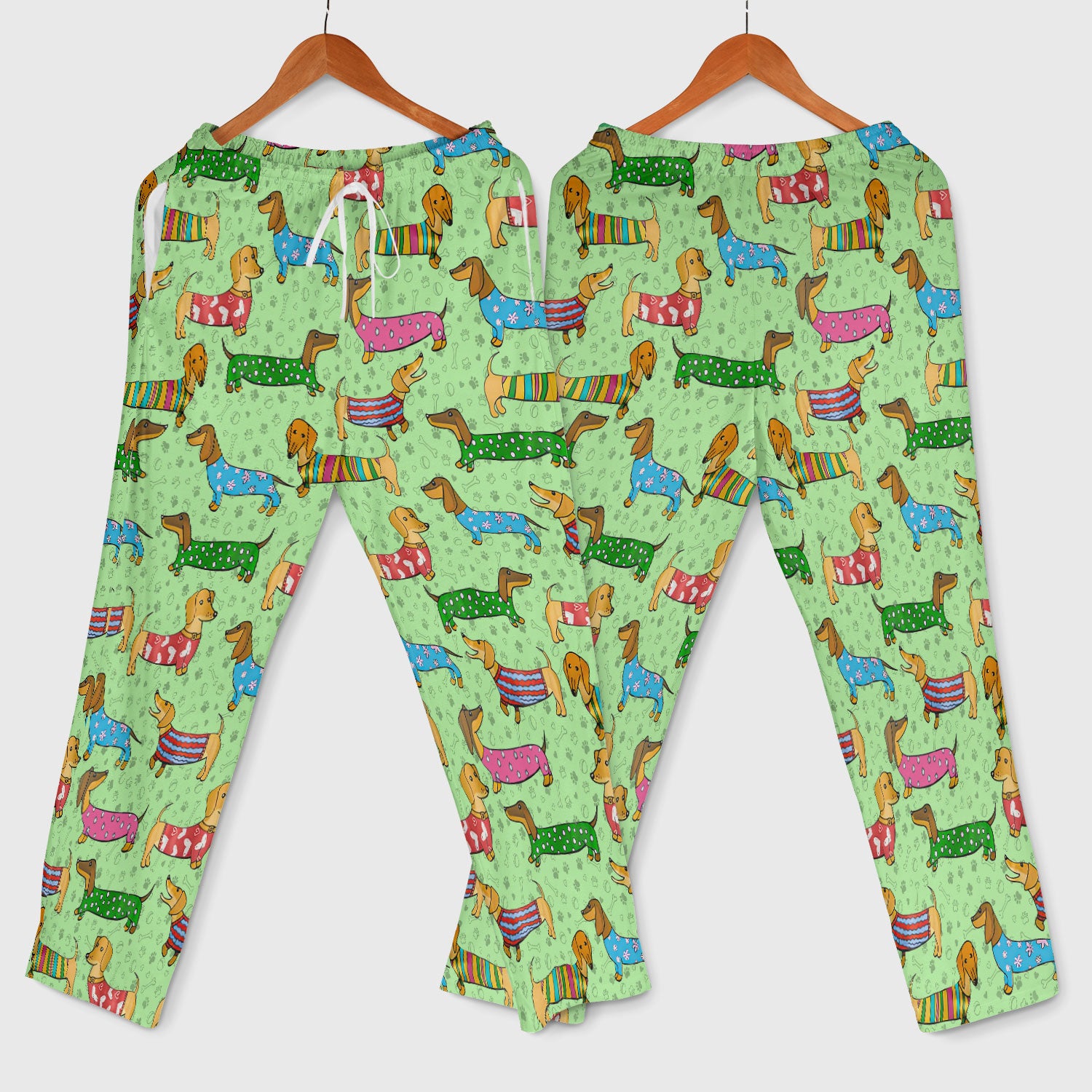 Dachshund Nursing Scrub Pants - Funny Wiener Dog Scrub Set - It’s Been a Long Day Medical Uniform for Women