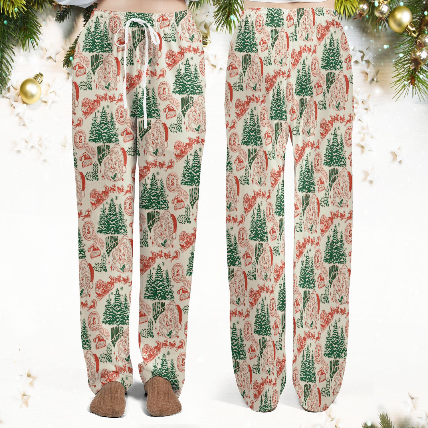 Christmas Santa Scrub Set, Vintage Holiday Nurse Shirt, Festive Medical Uniform For Nursing