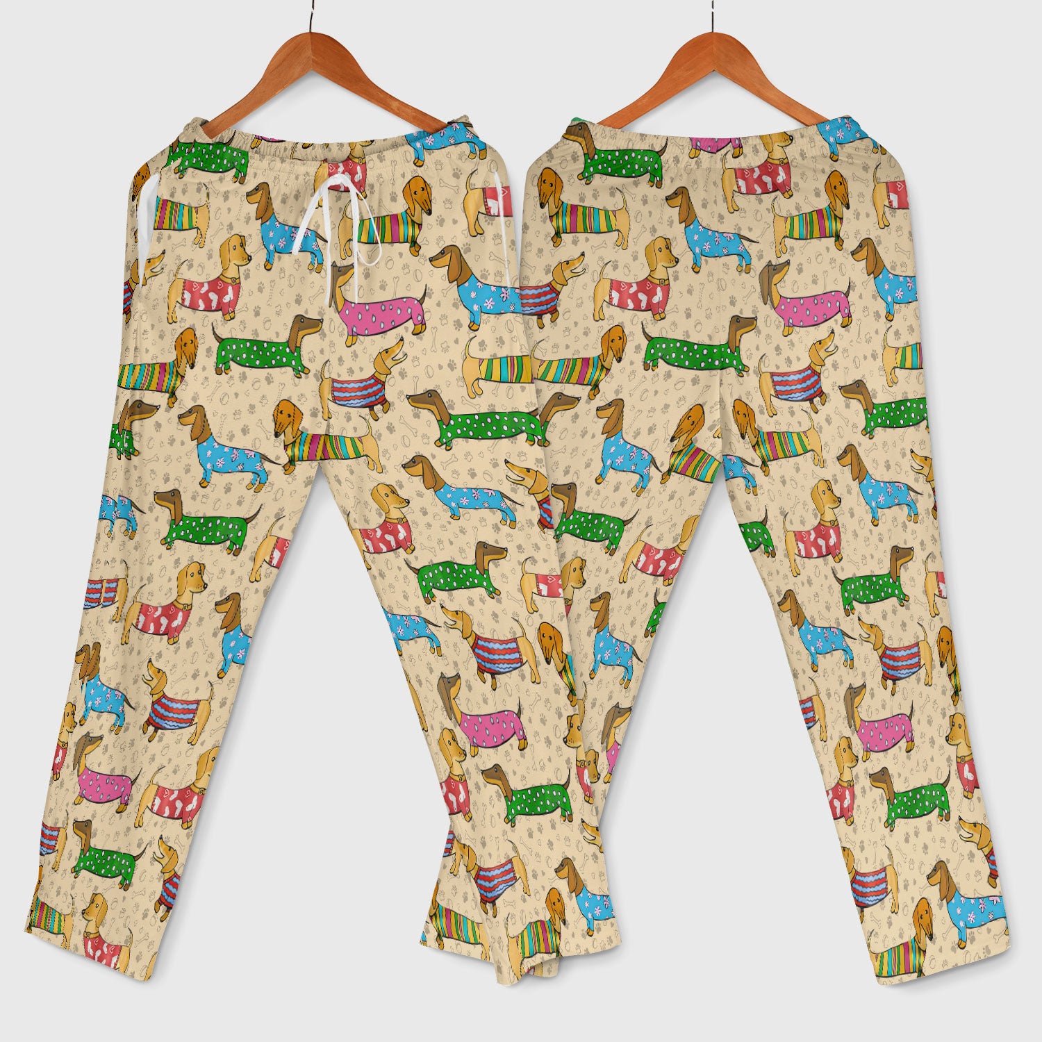 Doxin Nursing Scrub Pants - Weiner Dog Scrubs Set - It's Been A Long Day Dachshund Sweater - Medical Uniform Gift for Women