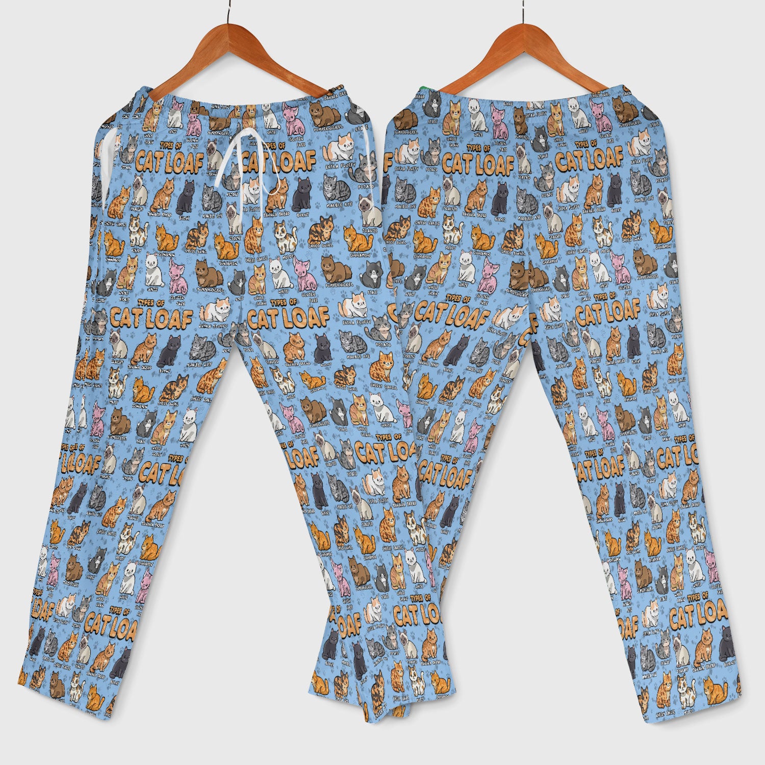 Funny Cat Loaf Nurse Scrub Set for Women - Cute Cat Medical Uniform Top and Pants - Ugly Sweater Pet Lover Gift