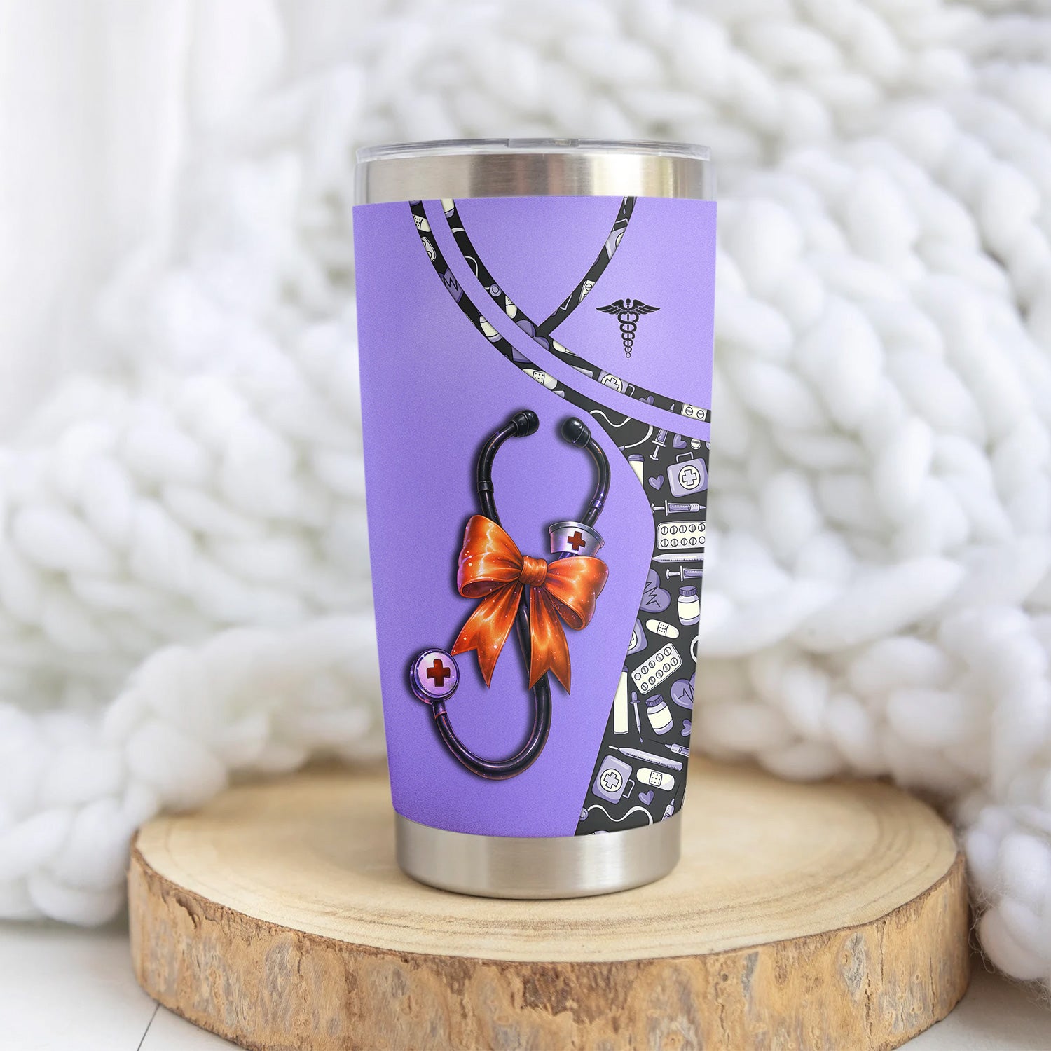 Personalized Retired Nurse Tumbler - Proud of the Work Quote - Gift for RN LPN CNA - Available in Multiple Colors