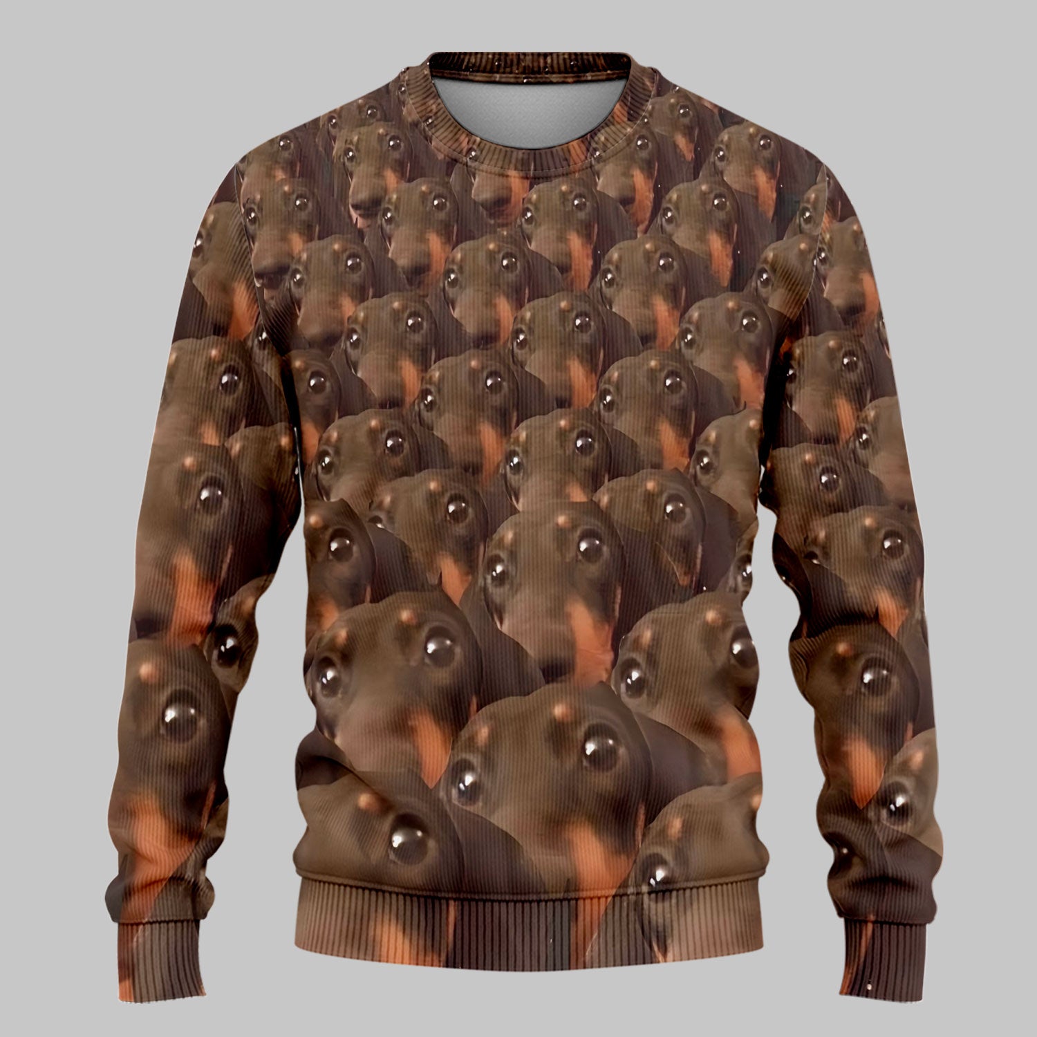 Funny Dachshund Scrub Set for Women - Cute Sausage Dog Pattern Med Uniform - Weiner Lover Gift for RN LPN CNA