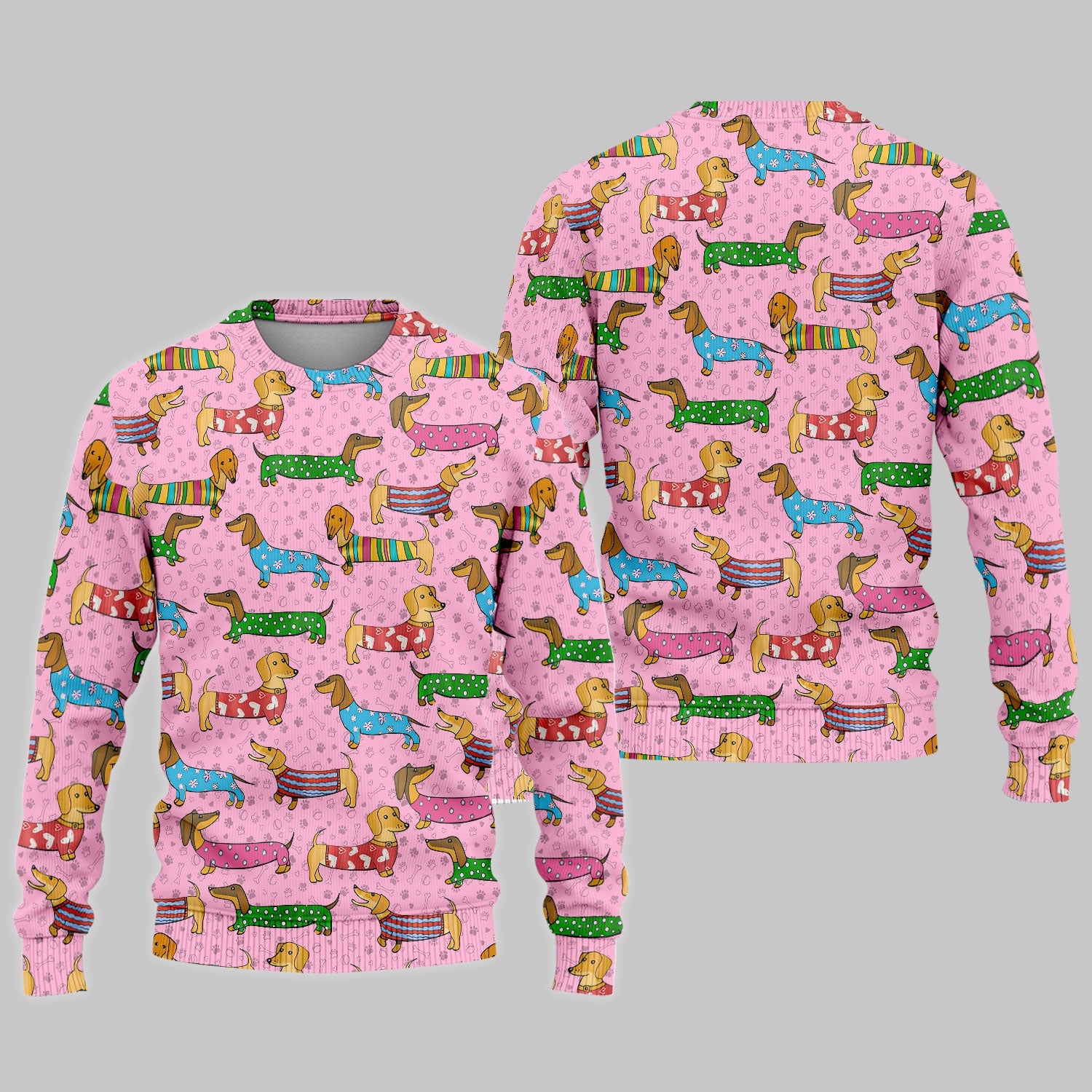 Doxin Nursing Scrub Pants - Weiner Dog Scrubs Set - It's Been A Long Day Dachshund Sweater - Medical Uniform Gift for Women