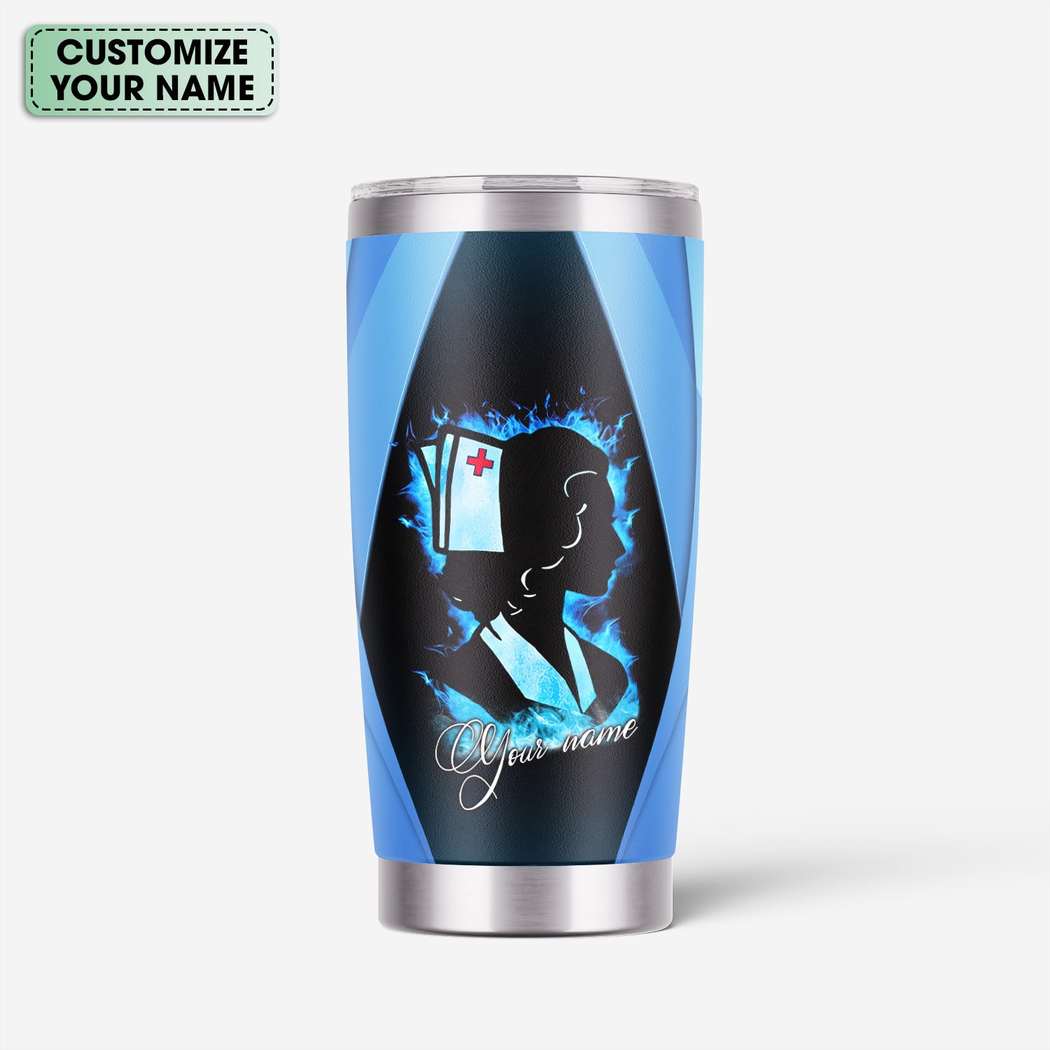 Custom Faith Nurse Tumbler - Strongest Women Made Nurses - Gift for Christian Nurses & Nursing Students