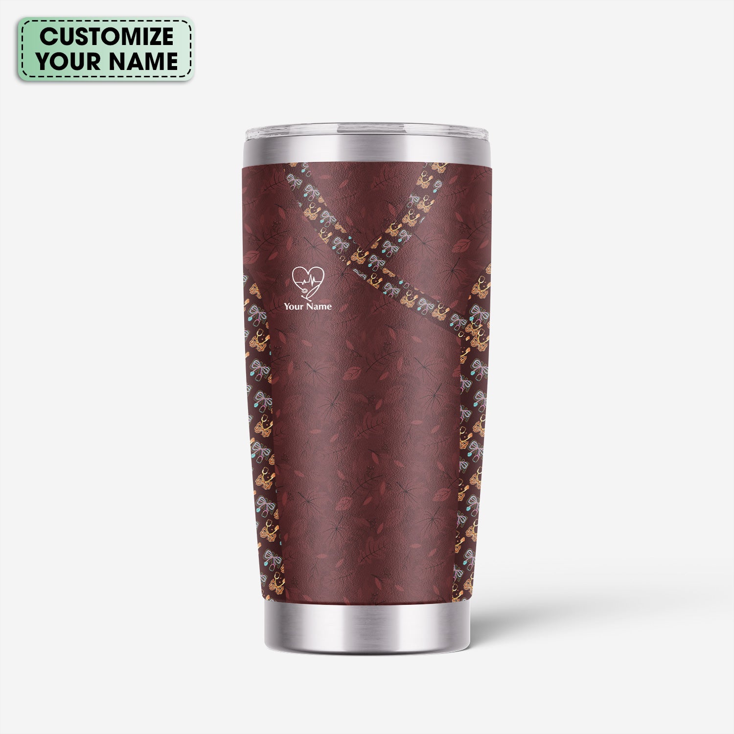 Custom Nursing Requirements Tumbler - Funny Quote Medical Cup - Personalized Gift for Nurses RN CNA LPN