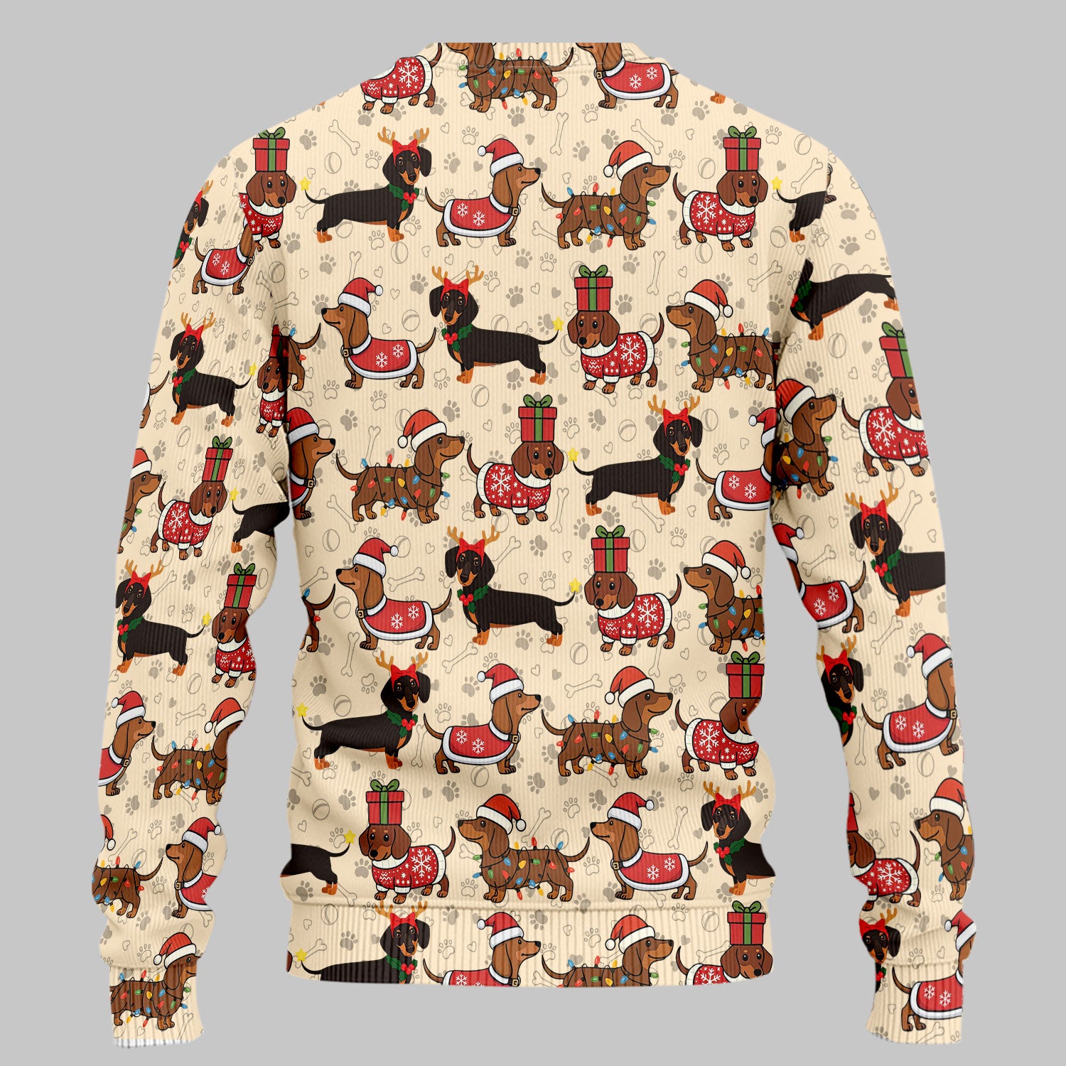 Funny Wiener Dog Scrub Set for Women - Santa's Favourite Nurse Gift - Funny Medical Uniform for RN CNA LPN