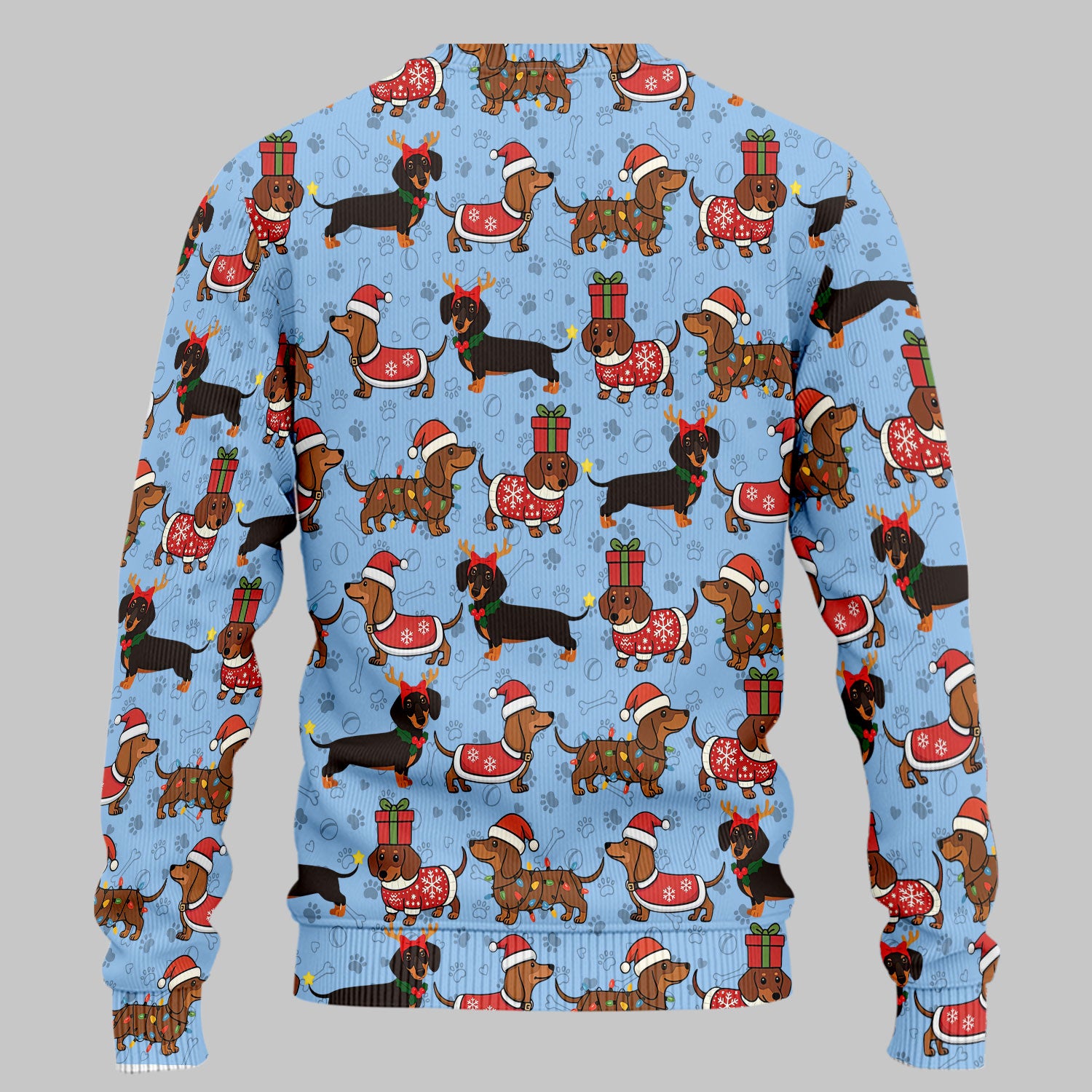 Funny Dachshund Dog Nursing Scrub Pants for Women - Wiener Santa Scrub Set for Nurse - Funny Medical Uniform for RN CNA LPN