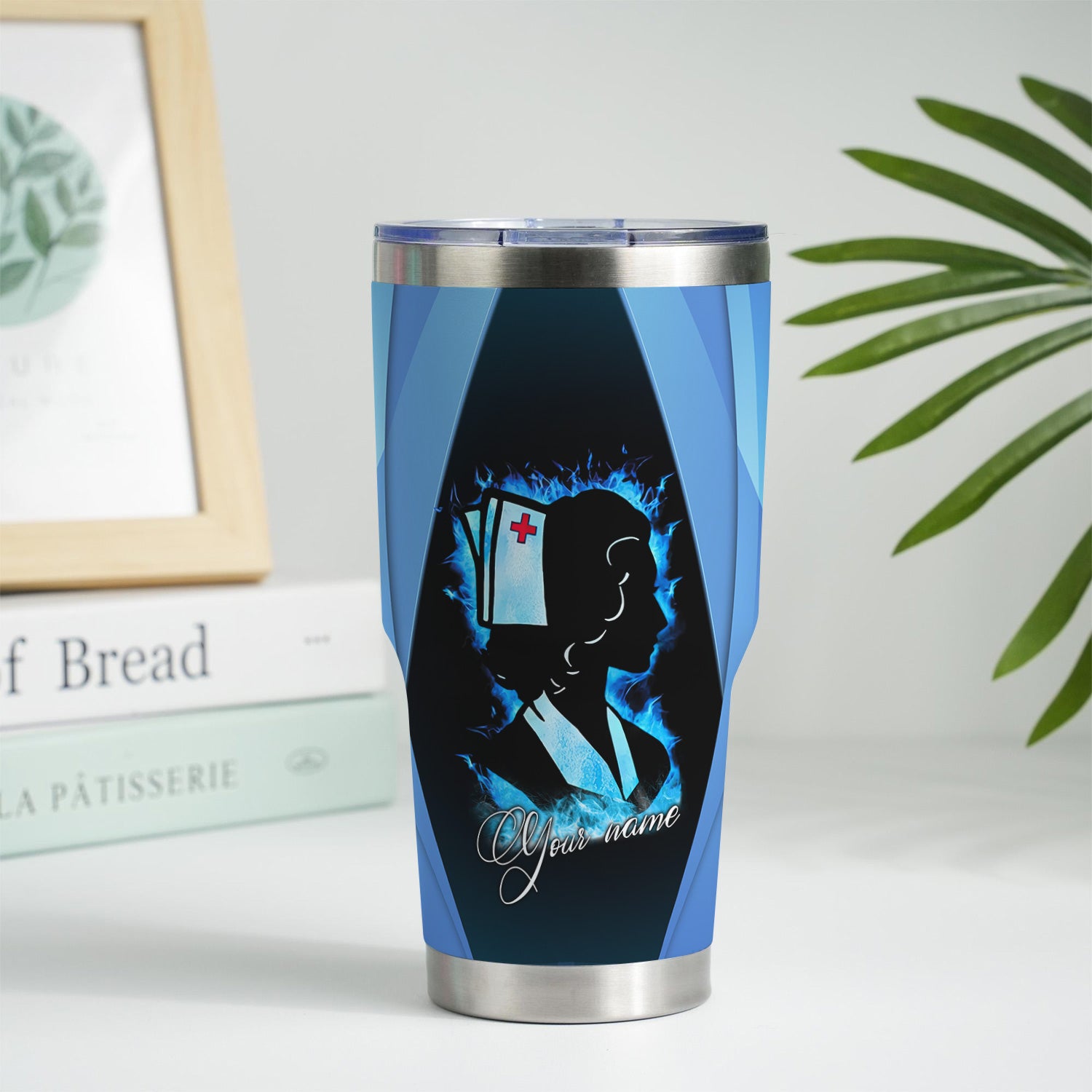 Custom Faith Nurse Tumbler - Strongest Women Made Nurses - Gift for Christian Nurses & Nursing Students