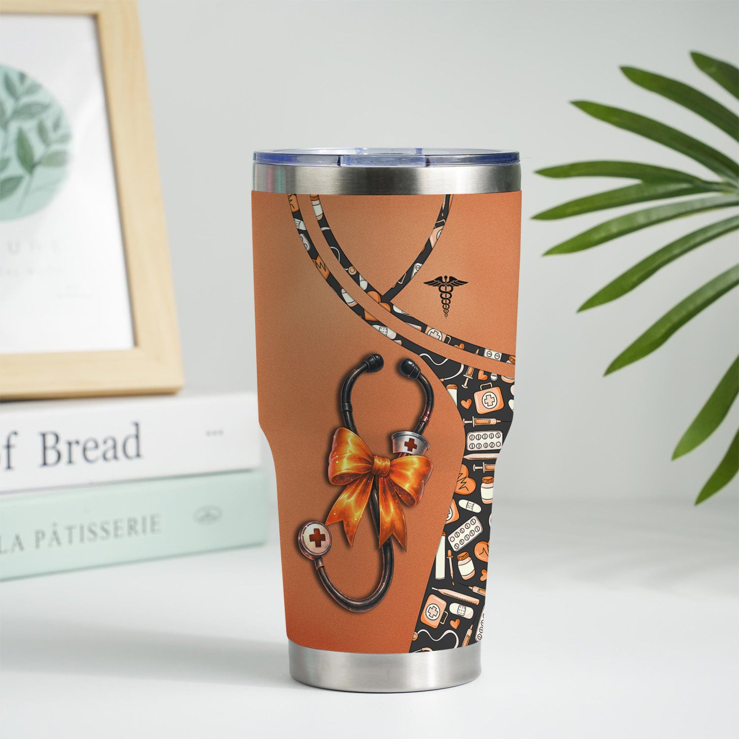Personalized Retired Nurse Tumbler - Proud of the Work Quote - Gift for RN LPN CNA - Available in Multiple Colors
