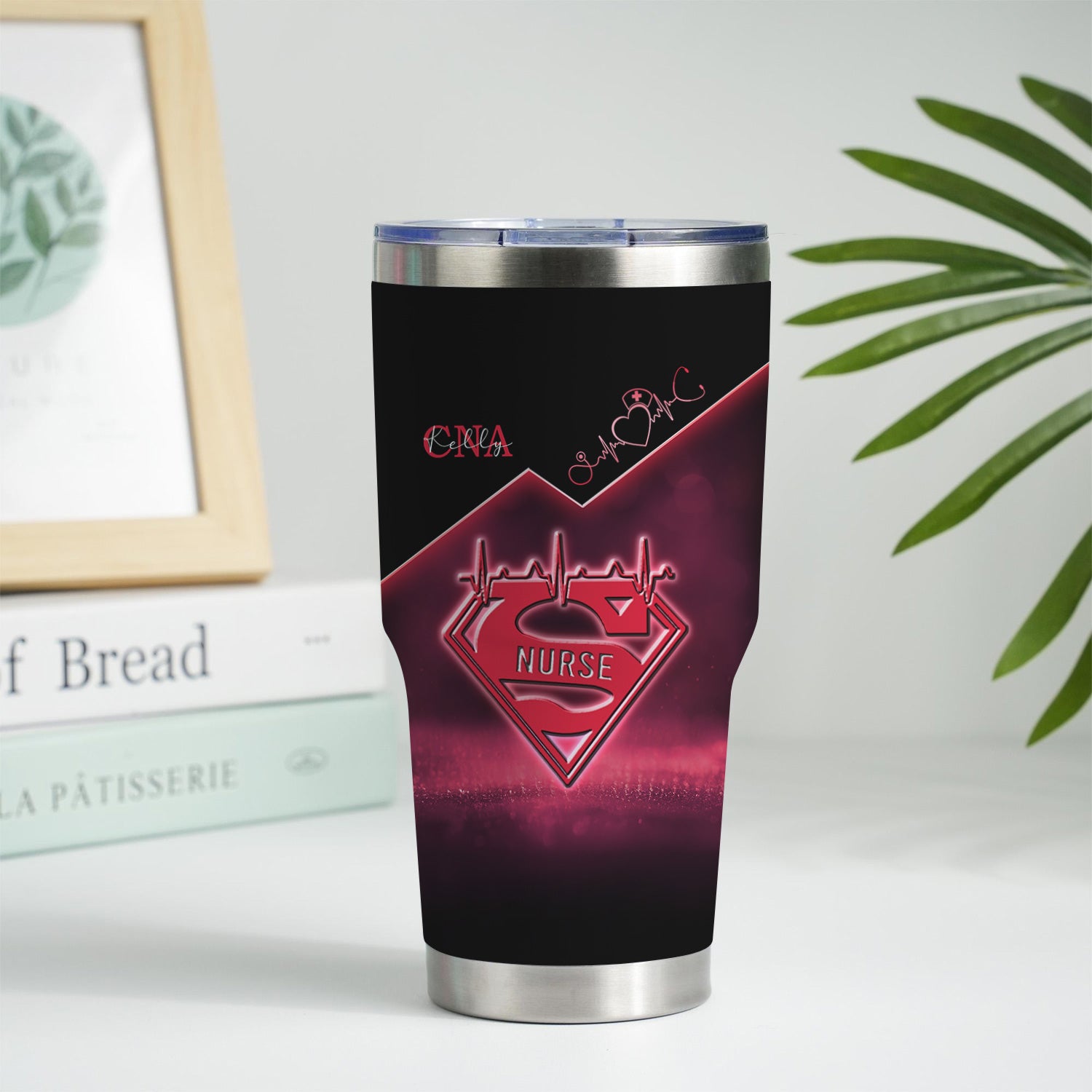 Funny Nurse Tumbler 5 Things You Should Know - Personalized CNA RN LPN Stainless Steel Mug - Gift for Healthcare Worker