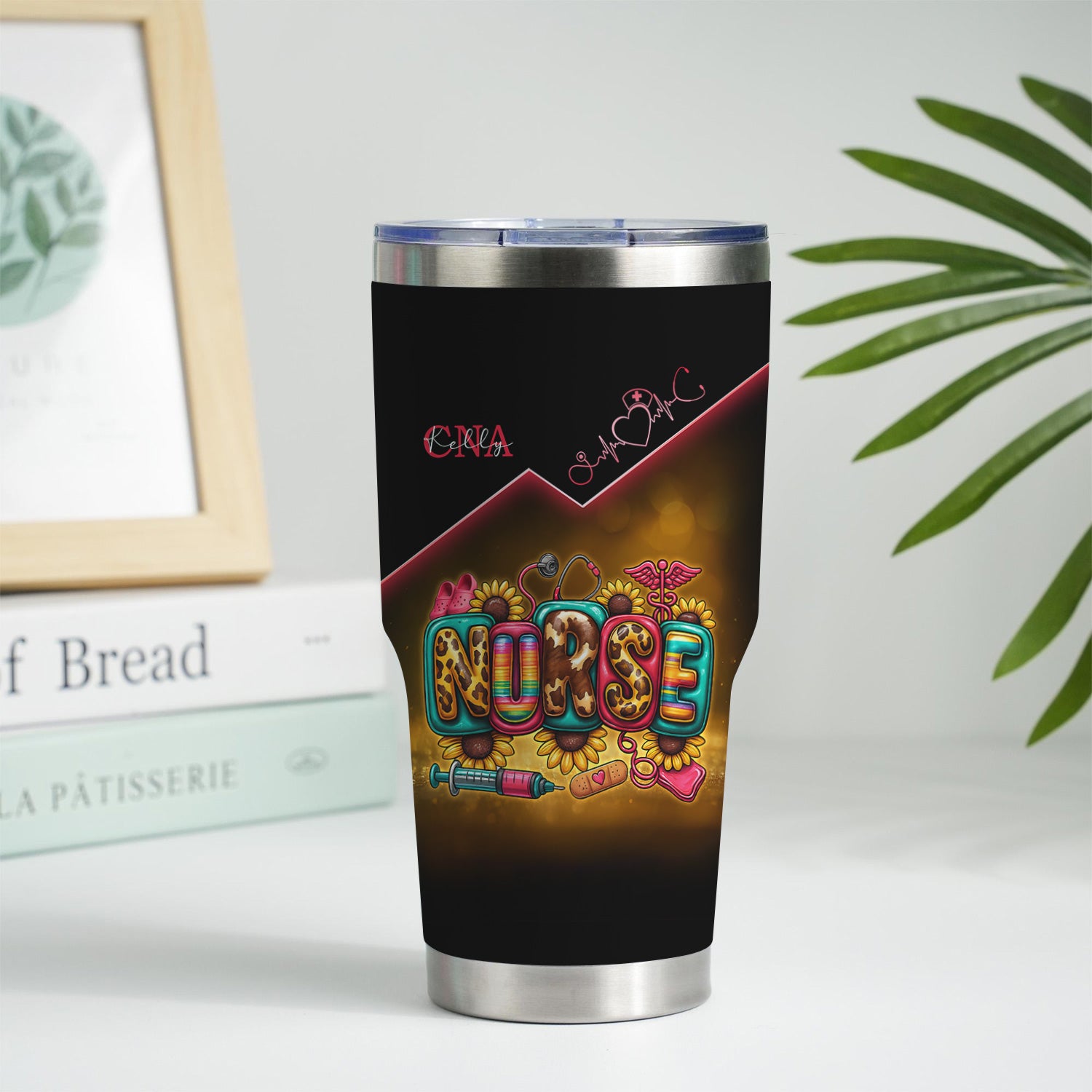 Personalized Nurse Stainless Tumbler - 5 Things About This Nurse Quote - Appreciation Gift for Women Medical Staff Healthcare Worker