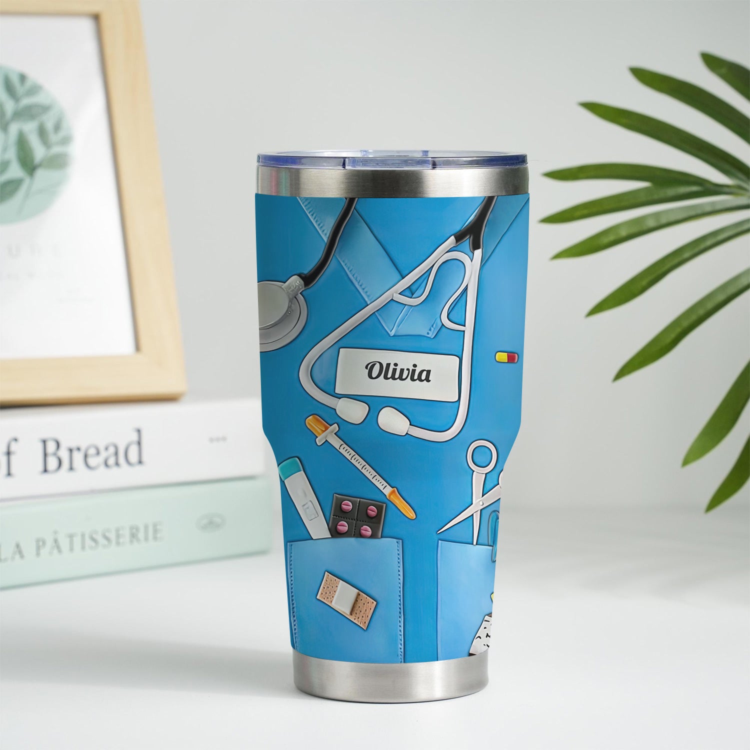 Personalized Retired Nurse Tumbler - Happy Retirement Quote Multiple Color Options Available - Custom Name Gift for RN LPN CNA
