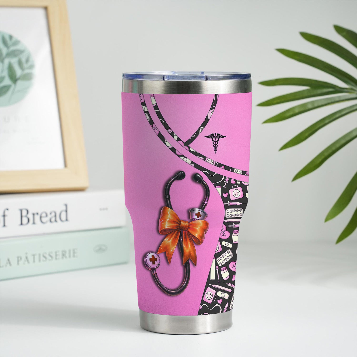 Personalized Retired Nurse Tumbler - Proud of the Work Quote - Gift for RN LPN CNA - Available in Multiple Colors
