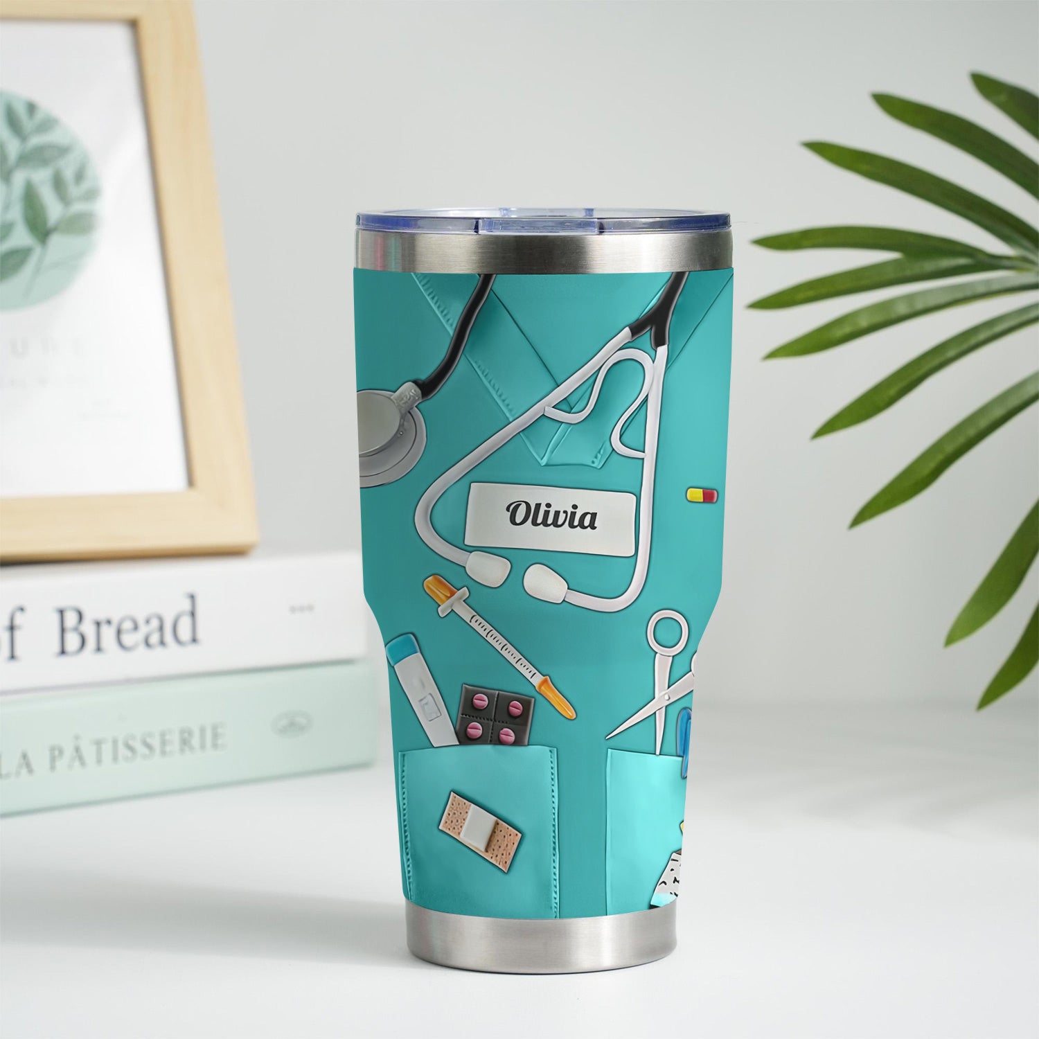 Personalized Retired Nurse Tumbler - Happy Retirement Quote Multiple Color Options Available - Custom Name Gift for RN LPN CNA