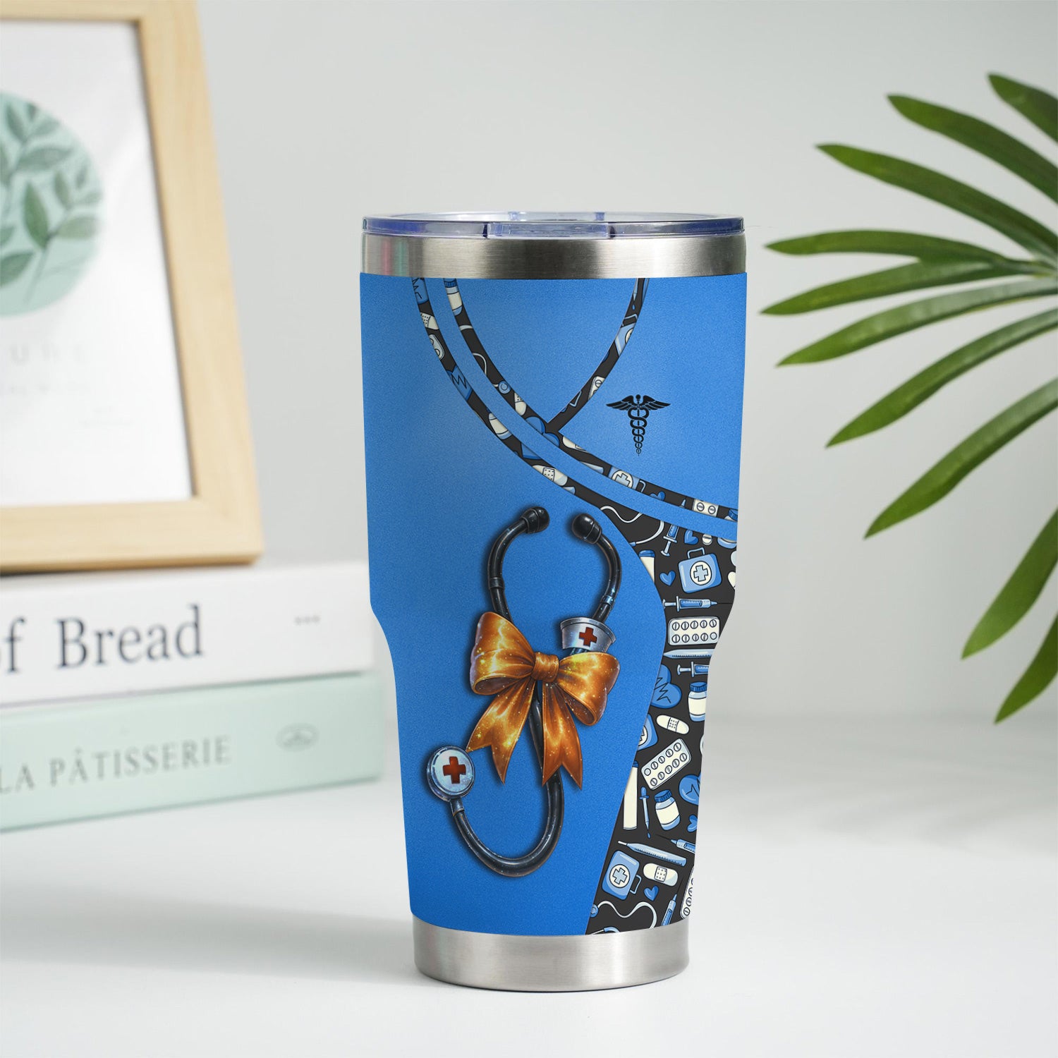 Personalized Retired Nurse Tumbler - Proud of the Work Quote - Gift for RN LPN CNA - Available in Multiple Colors