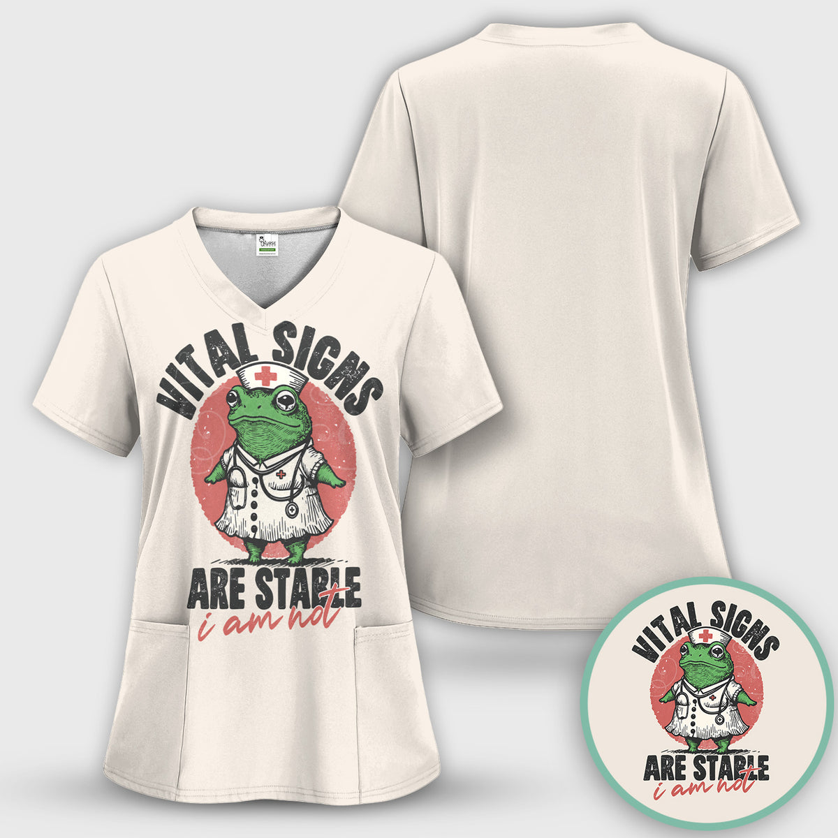 Title: Vital Signs Are Stable I Am Not Frog T-Shirt