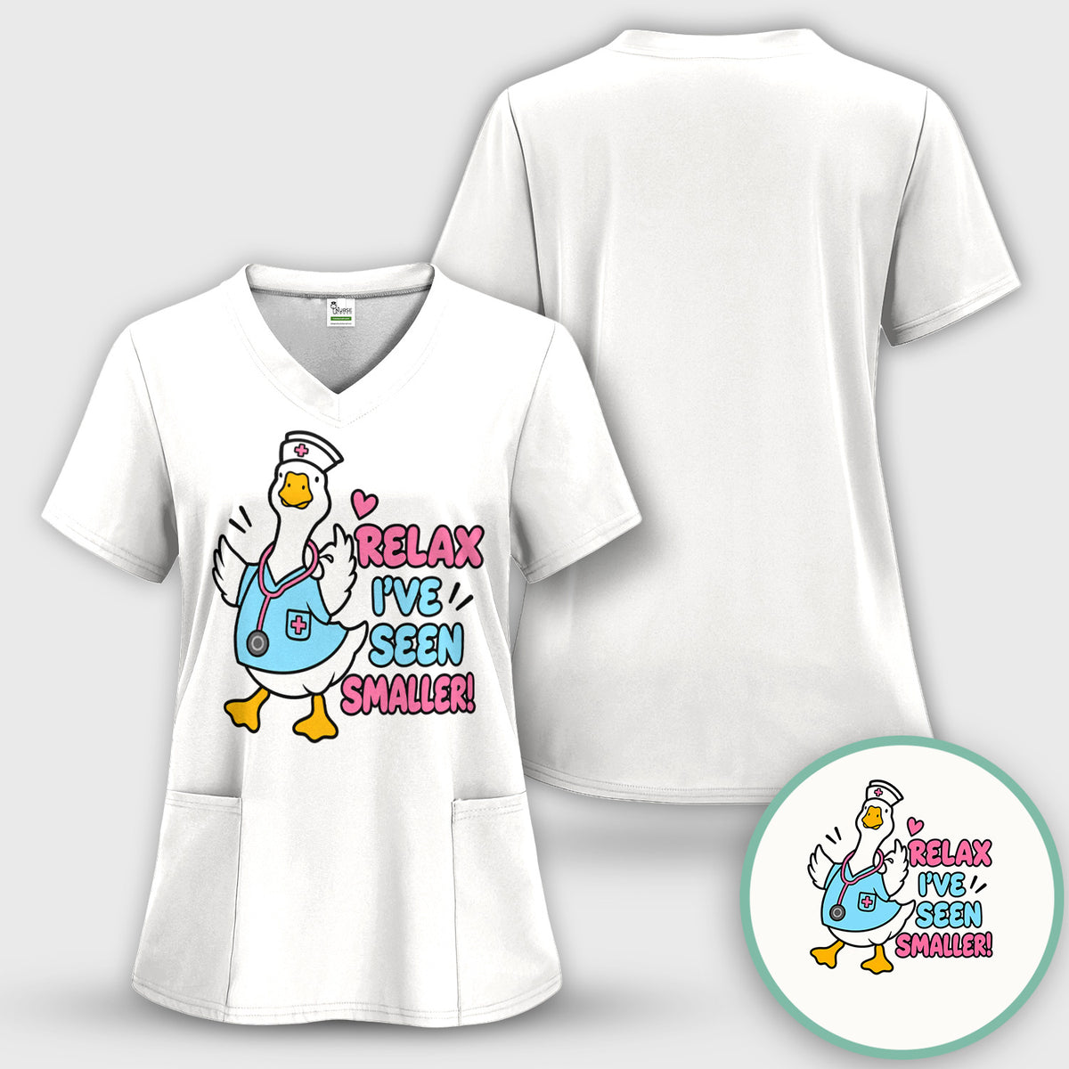 Relax I've Seen Smaller Goose T-Shirt