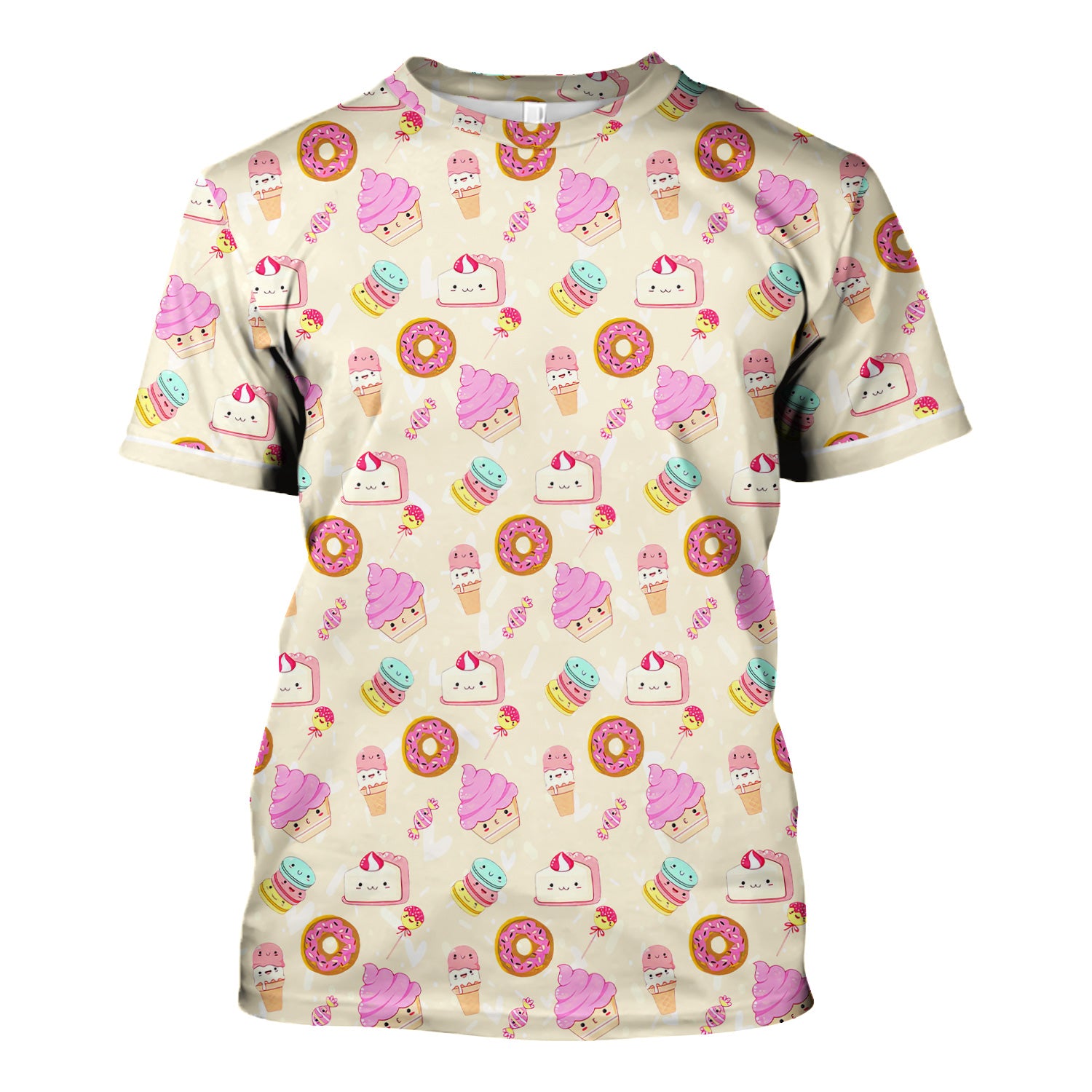Personalized Ice Cream & Donut Shirt  - Sweet Graphic Tee for Nurses - Gift for RN LPN Healthcare Workers