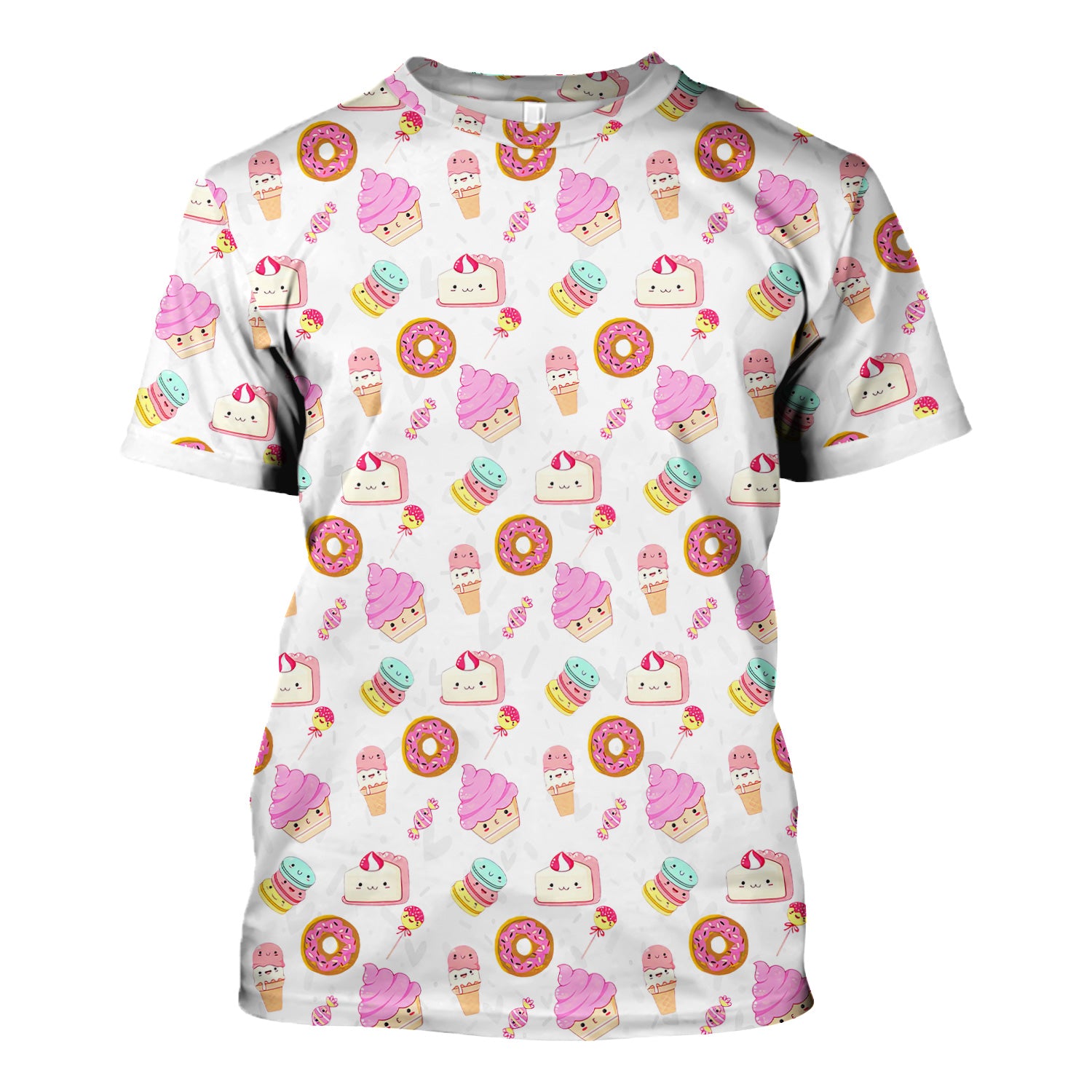Personalized Ice Cream & Donut Shirt  - Sweet Graphic Tee for Nurses - Gift for RN LPN Healthcare Workers